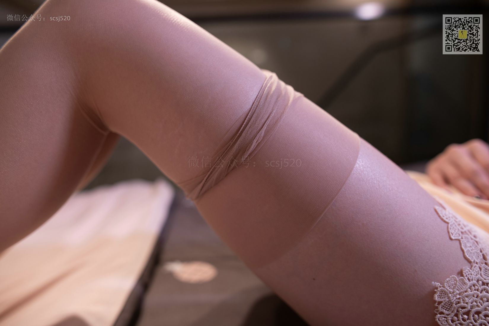 图片[57]-[山茶摄影] No.030 小淑 长腿配睡裙 在线浏览 – 速更版-美库