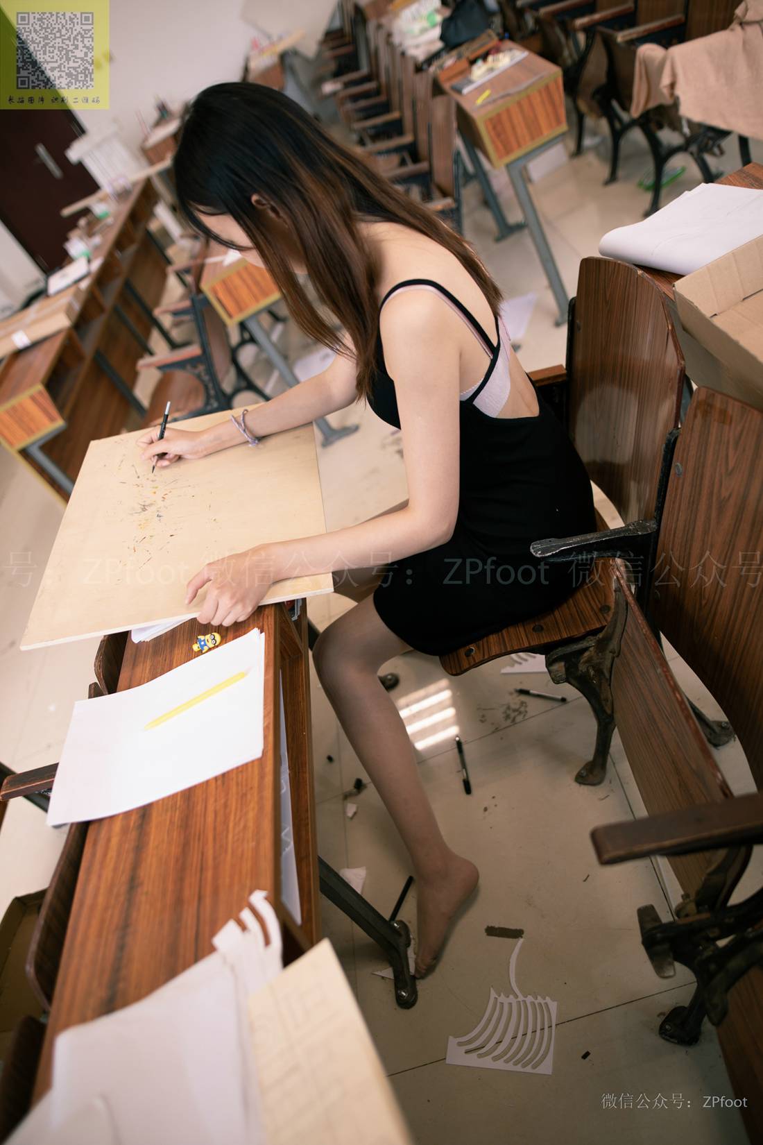 图片[26]-[山茶摄影] No.034 小雅漏背裙 在线浏览 – 速更版-美库