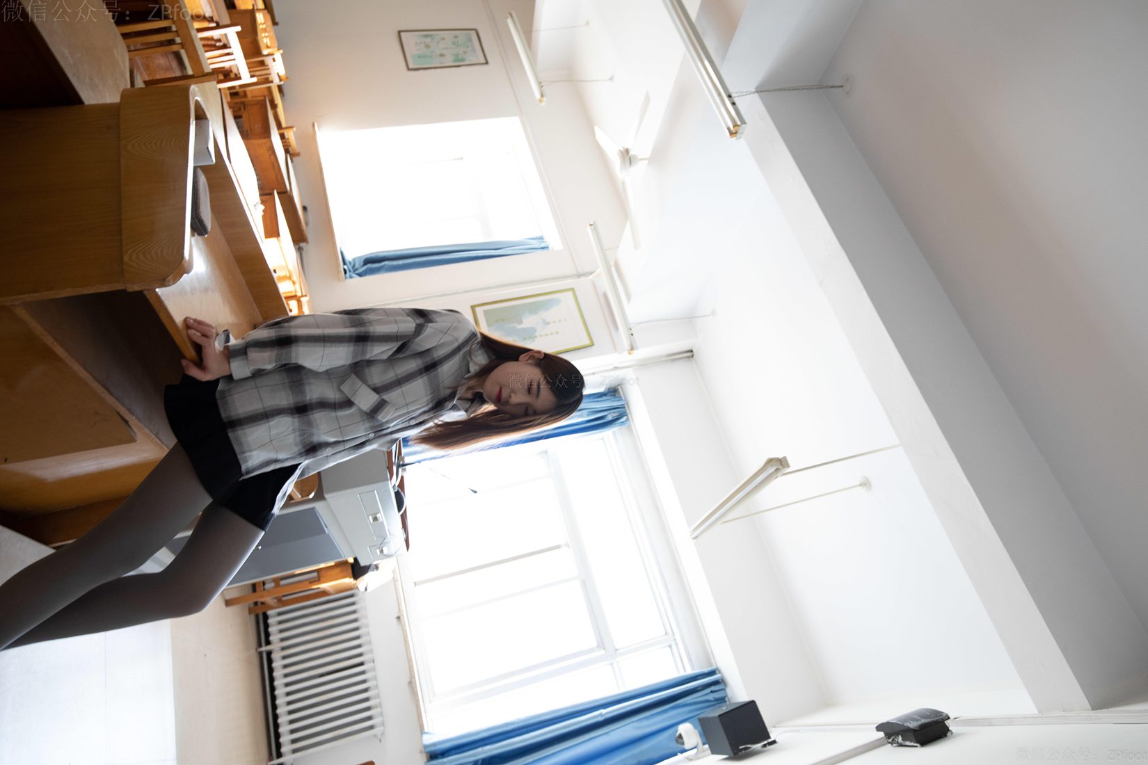 图片[8]-[山茶摄影] No.069 教室里的灰丝 在线浏览 – 速更版-美库