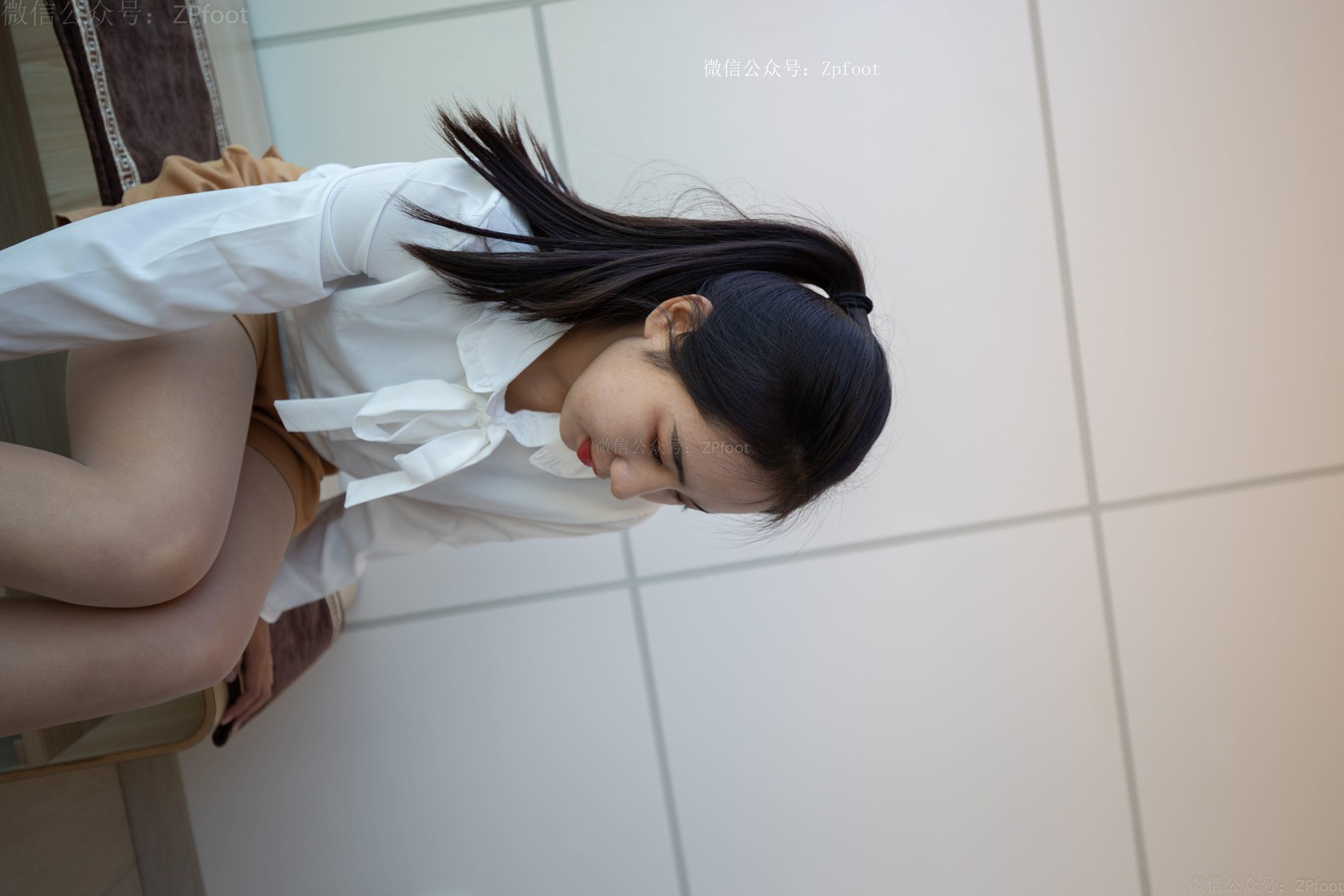 图片[59]-[山茶摄影] No.073 制服肉丝 在线浏览 – 速更版-美库