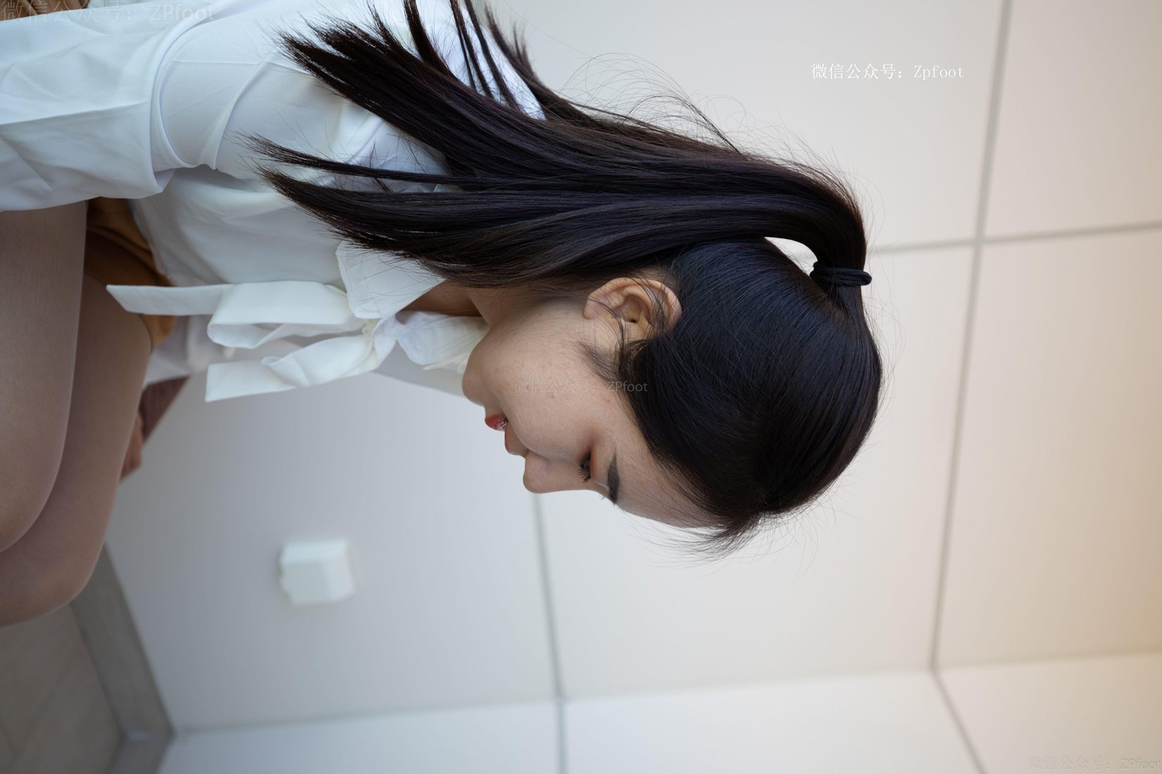 图片[22]-[山茶摄影] No.073 制服肉丝 在线浏览 – 速更版-美库