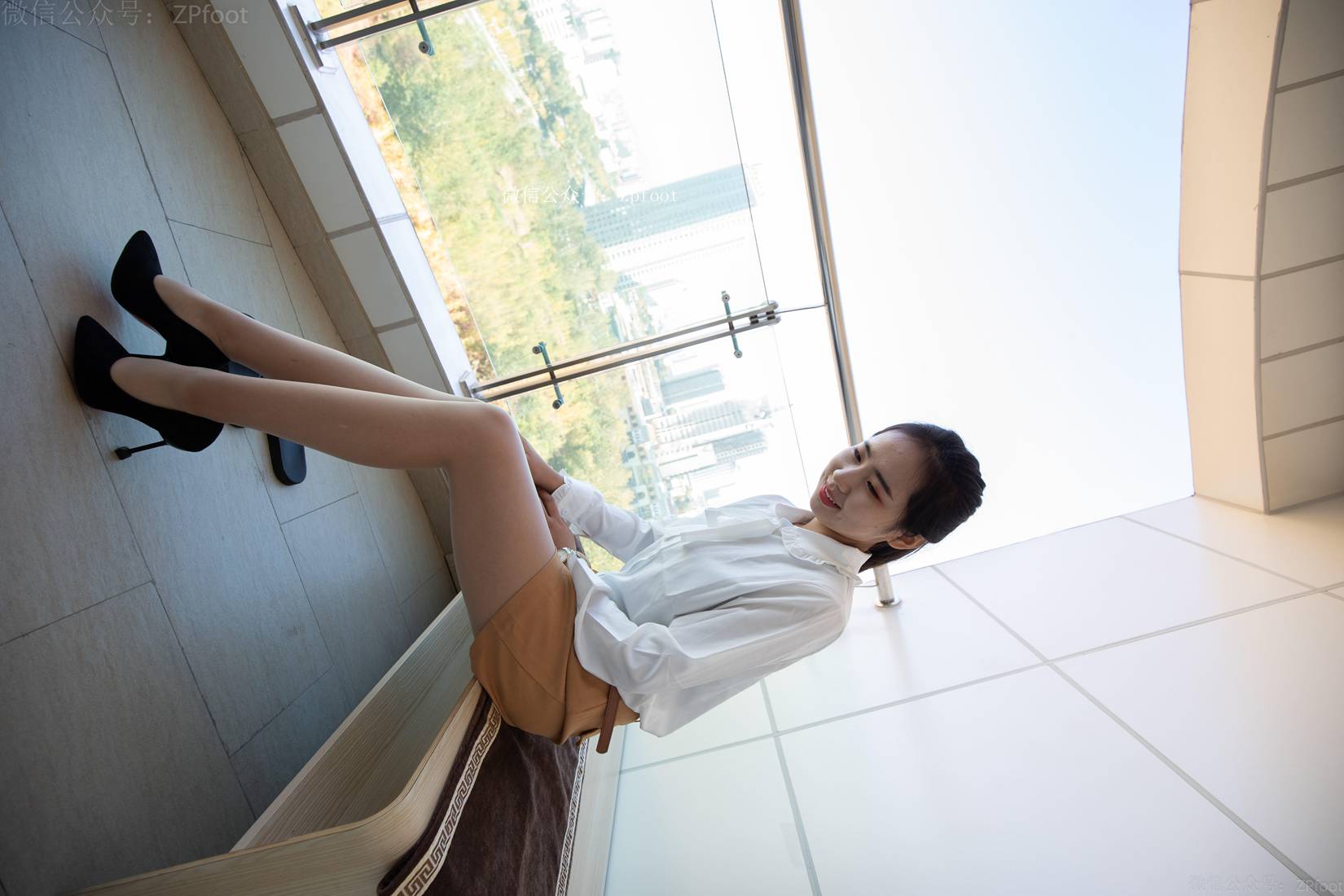 图片[45]-[山茶摄影] No.073 制服肉丝 在线浏览 – 速更版-美库