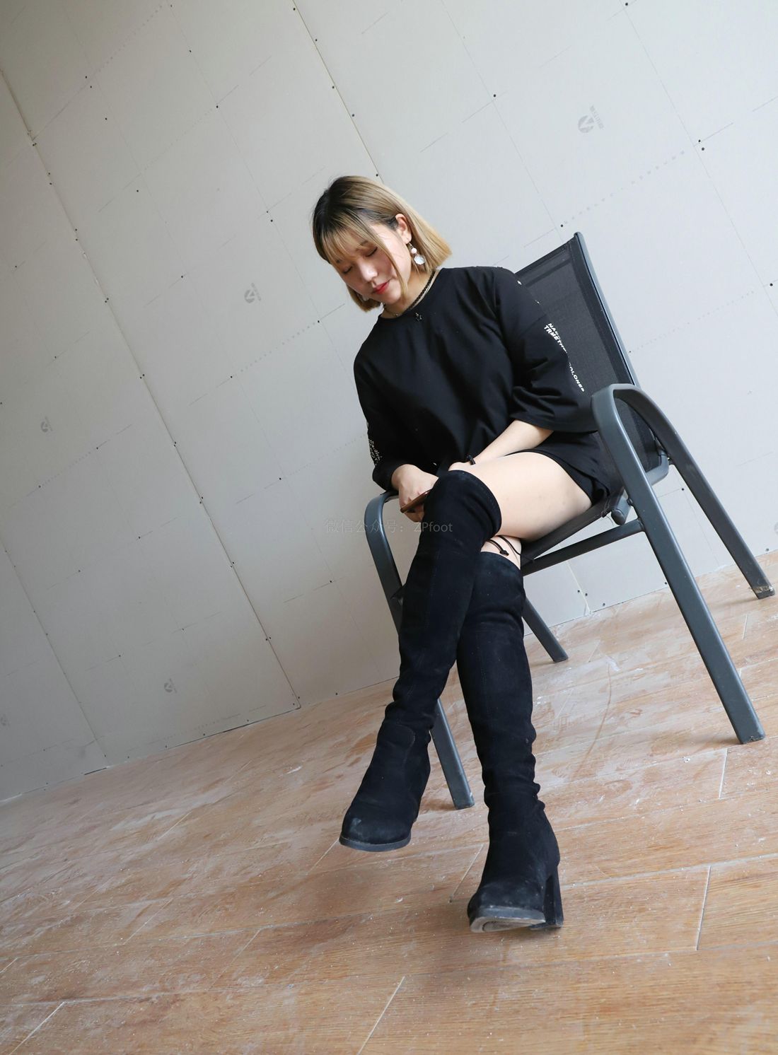 图片[100]-[山茶摄影] No.075 肉丝长靴 在线浏览 – 速更版-美库