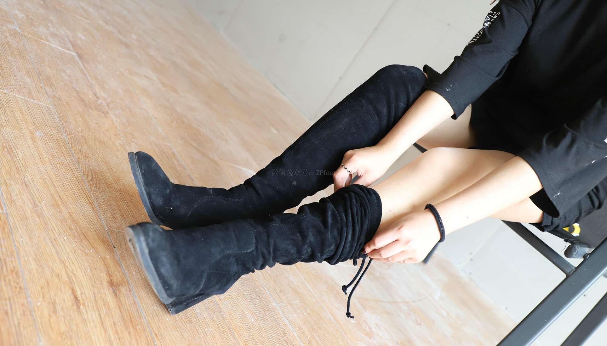 图片[35]-[山茶摄影] No.075 肉丝长靴 在线浏览 – 速更版-美库