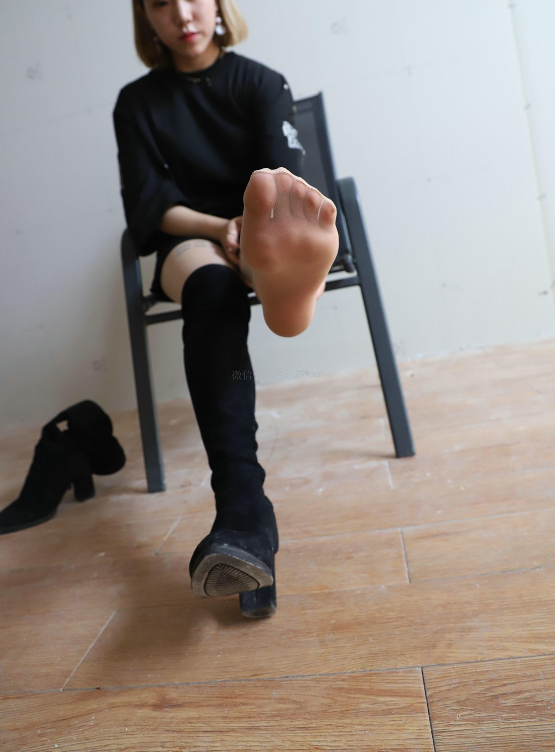 图片[93]-[山茶摄影] No.075 肉丝长靴 在线浏览 – 速更版-美库