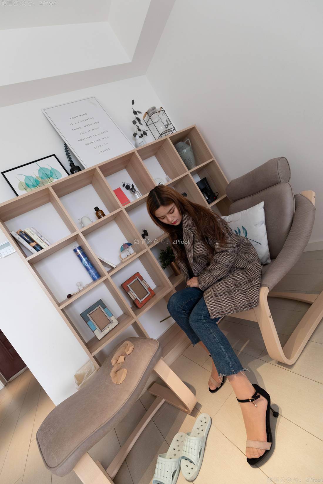 图片[79]-[山茶摄影] No.079 牛仔裤小西装 在线浏览 – 速更版-美库