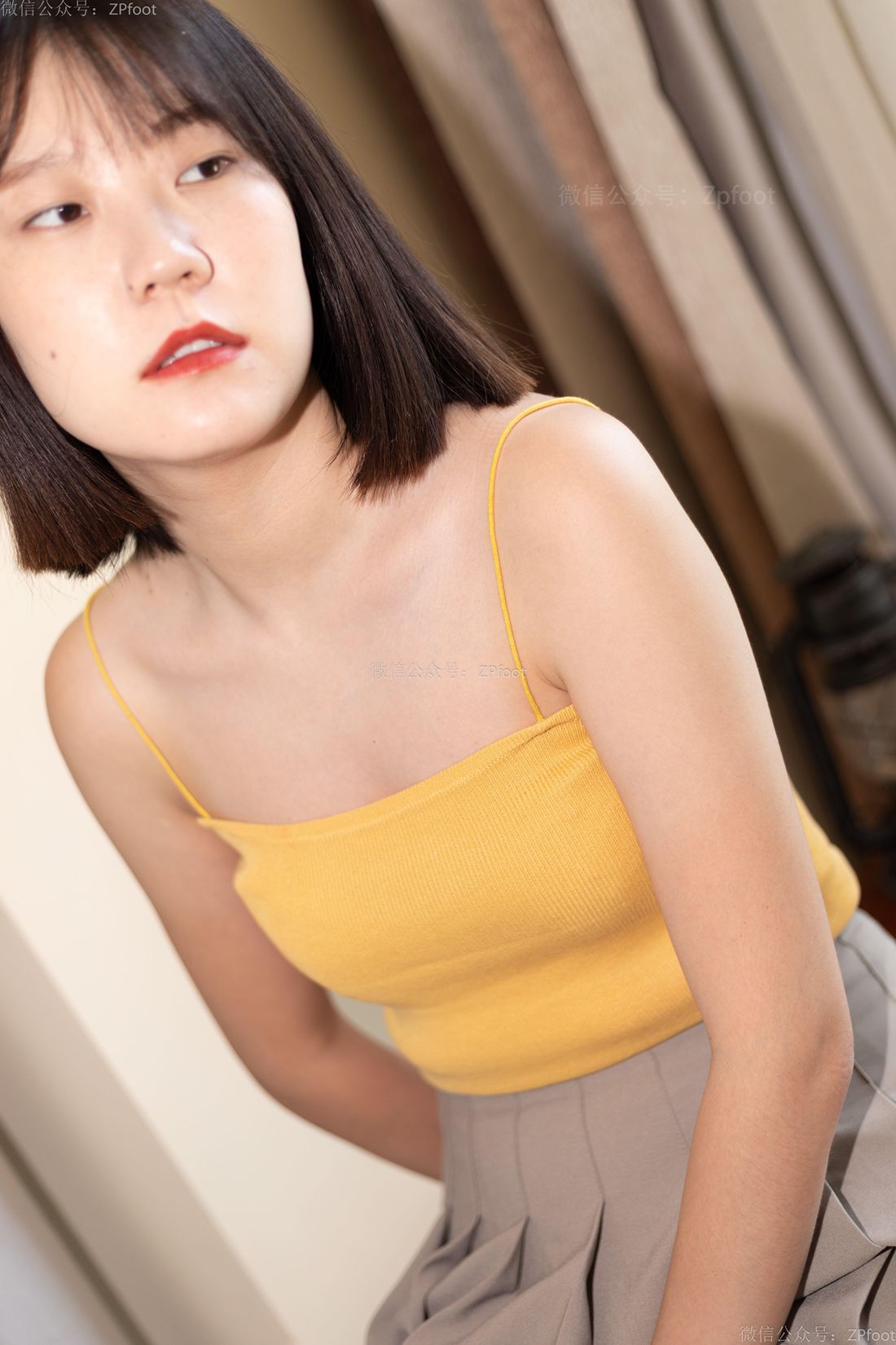 图片[44]-[山茶摄影] No.078 吊带薄丝袜 在线浏览 – 速更版-美库