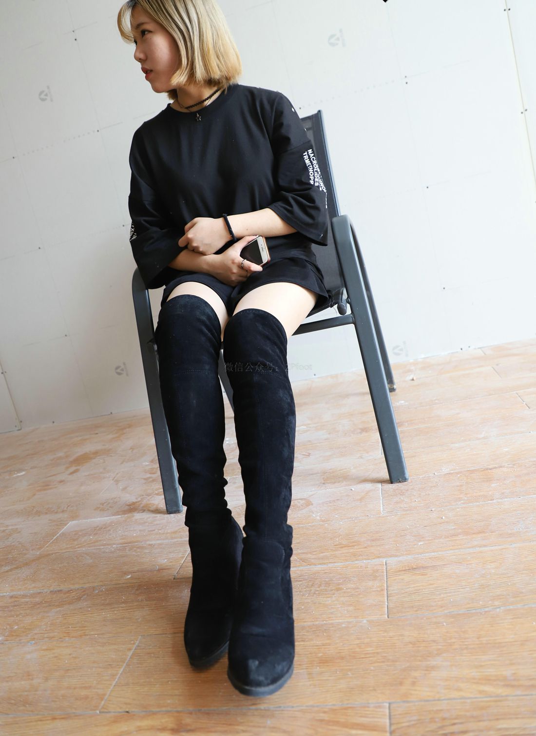 图片[24]-[山茶摄影] No.075 肉丝长靴 在线浏览 – 速更版-美库