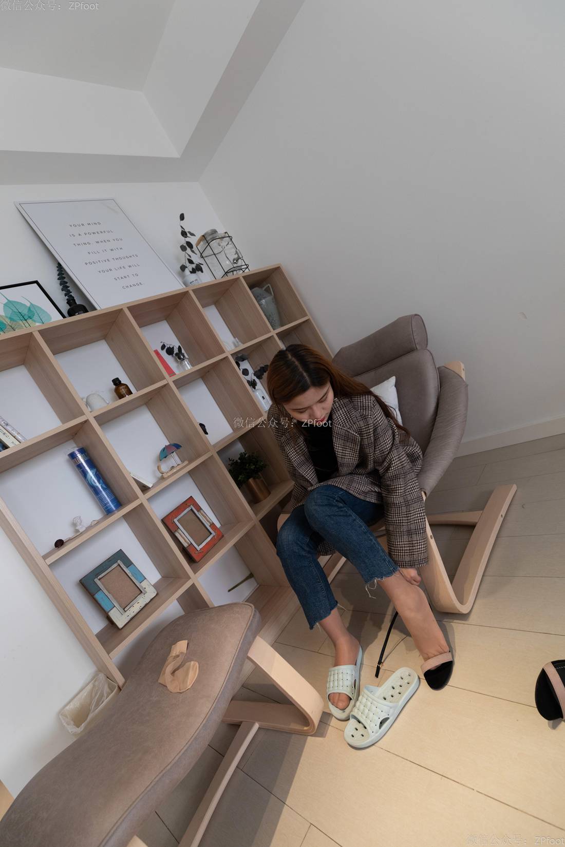 图片[42]-[山茶摄影] No.079 牛仔裤小西装 在线浏览 – 速更版-美库