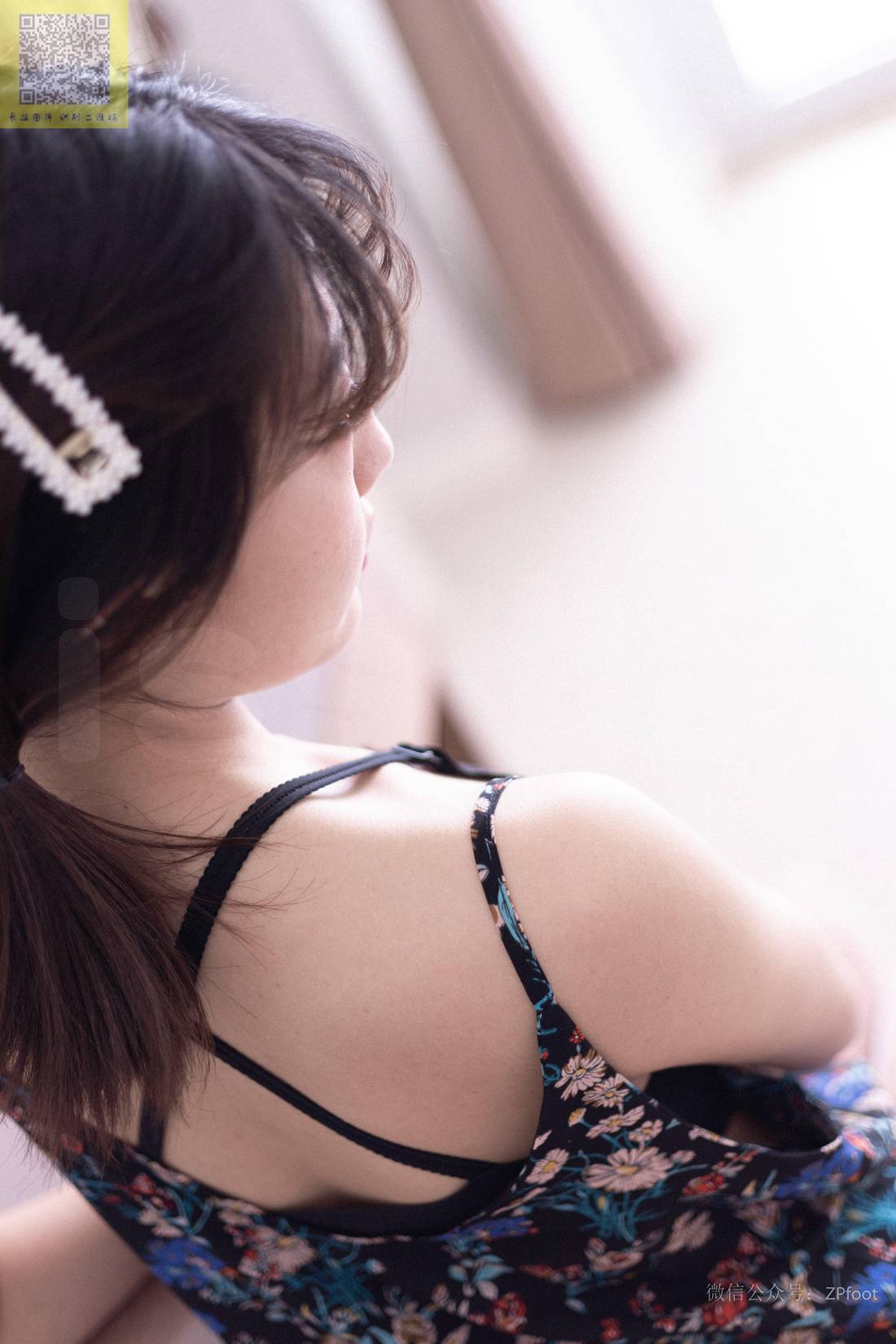 图片[8]-[山茶摄影] No.084 小雪的吊带肉丝 在线浏览 – 速更版-美库