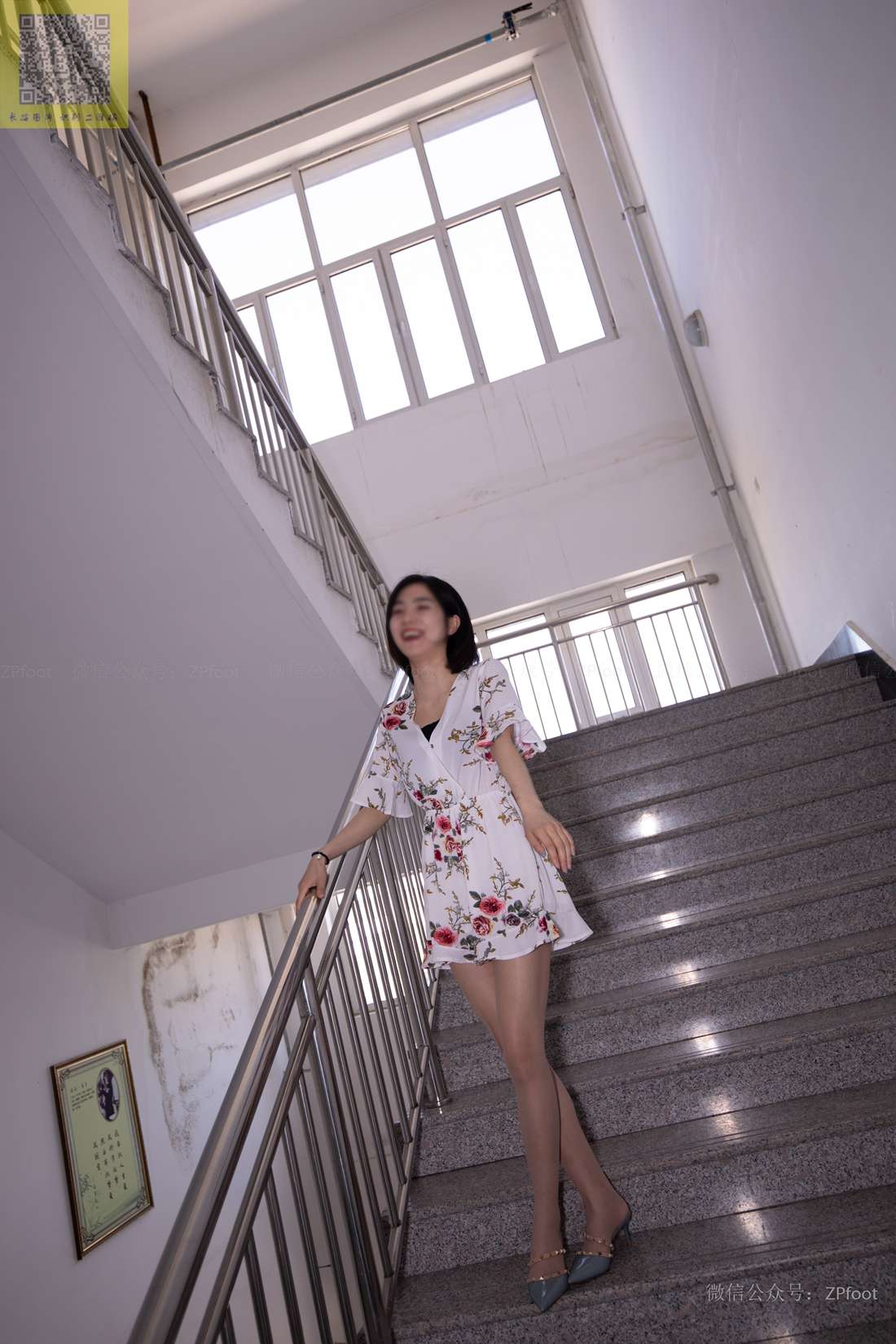 图片[72]-[山茶摄影] No.093 舞蹈小阳阳碎花裙 在线浏览 – 速更版-美库