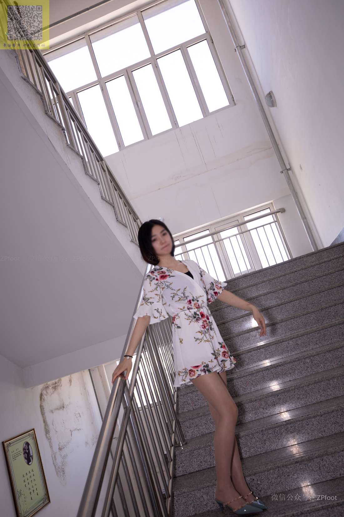 图片[75]-[山茶摄影] No.093 舞蹈小阳阳碎花裙 在线浏览 – 速更版-美库