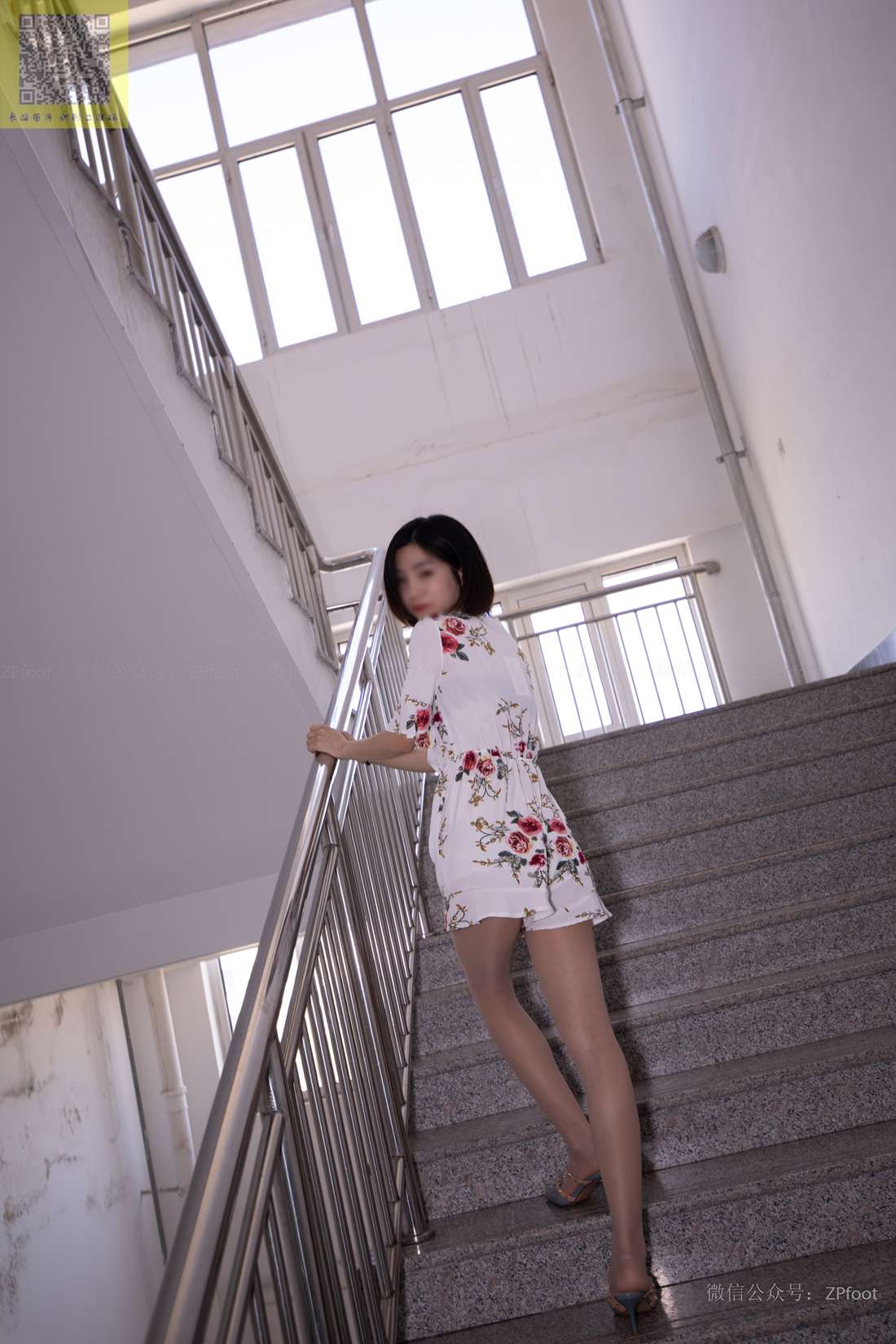 图片[55]-[山茶摄影] No.093 舞蹈小阳阳碎花裙 在线浏览 – 速更版-美库