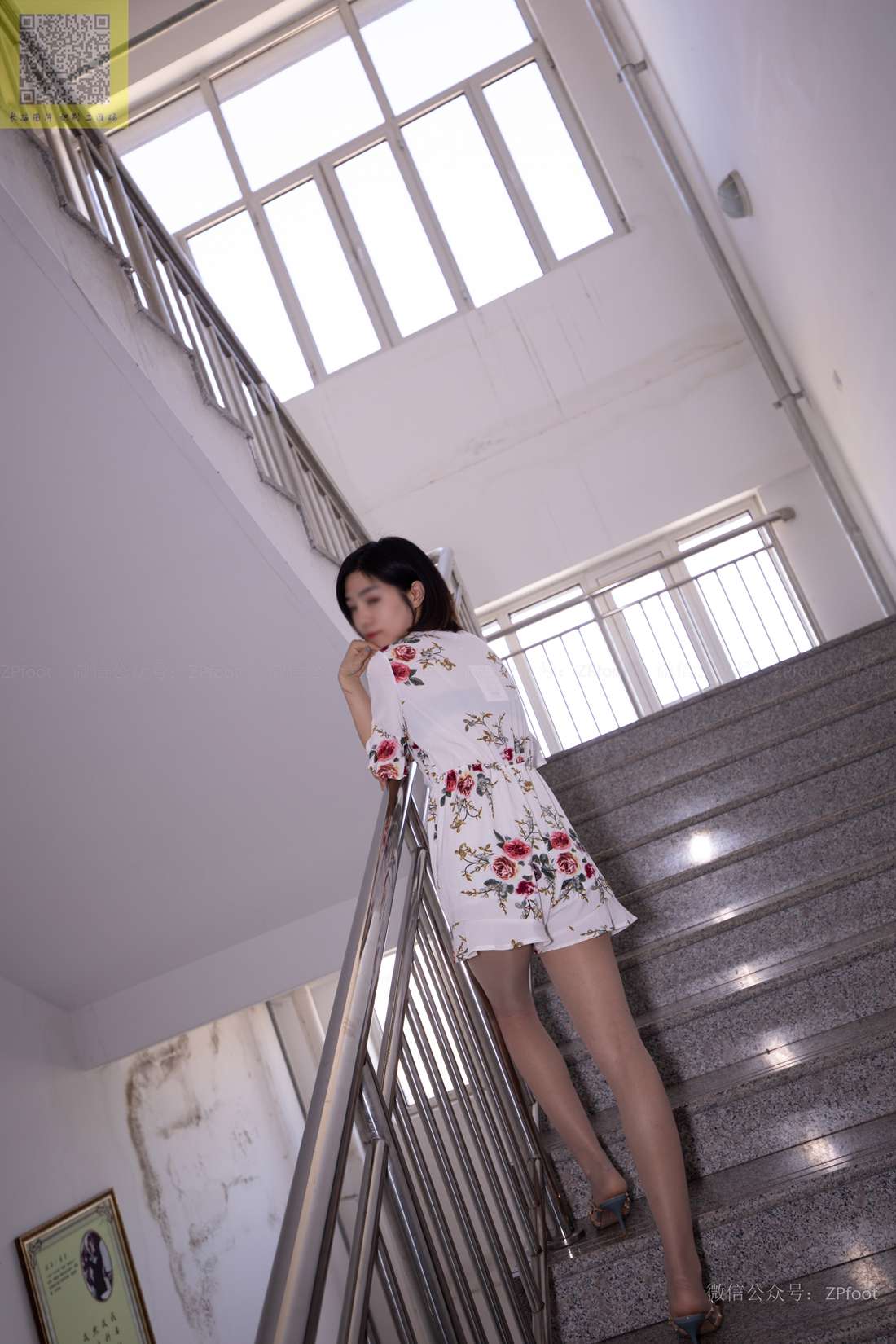 图片[67]-[山茶摄影] No.093 舞蹈小阳阳碎花裙 在线浏览 – 速更版-美库