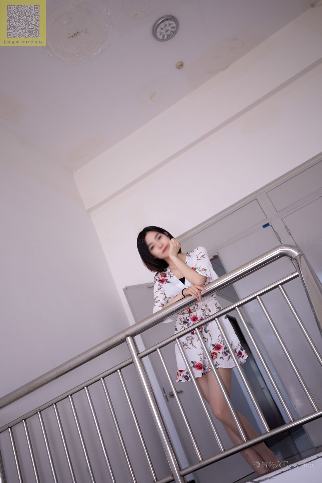 图片[45]-[山茶摄影] No.093 舞蹈小阳阳碎花裙 在线浏览 – 速更版-美库