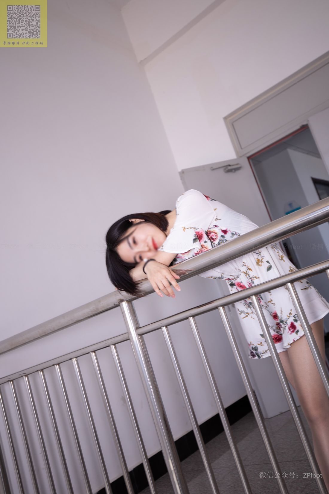 图片[34]-[山茶摄影] No.093 舞蹈小阳阳碎花裙 在线浏览 – 速更版-美库