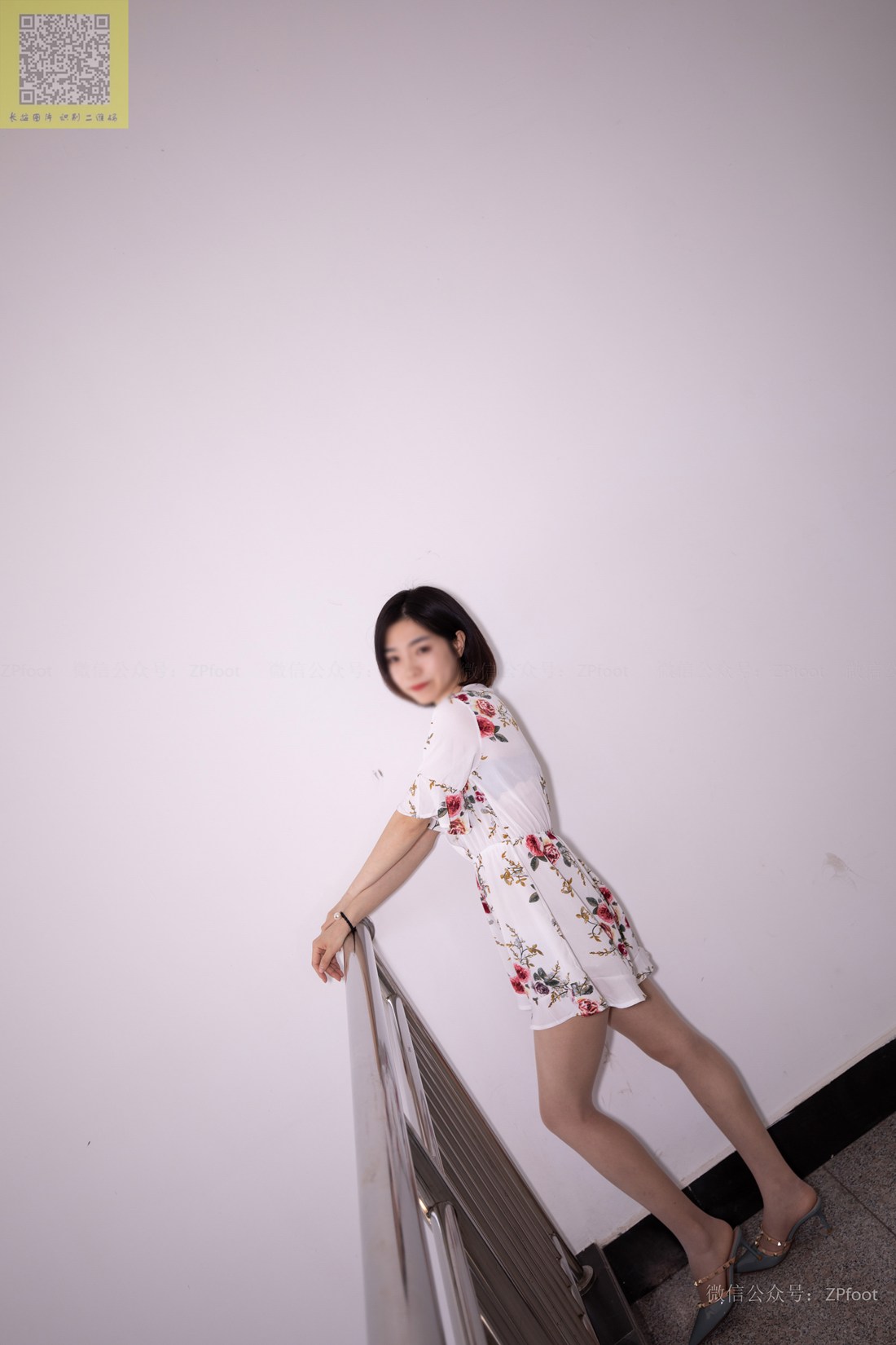 图片[71]-[山茶摄影] No.093 舞蹈小阳阳碎花裙 在线浏览 – 速更版-美库