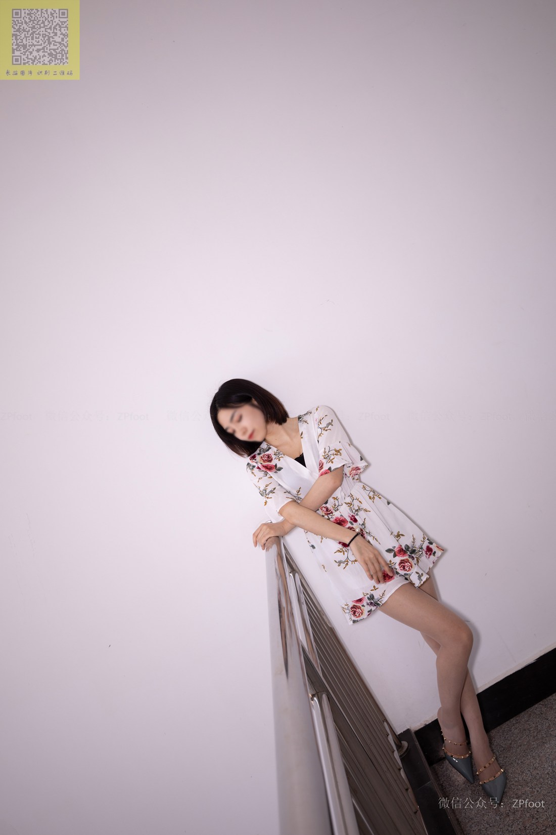 图片[93]-[山茶摄影] No.093 舞蹈小阳阳碎花裙 在线浏览 – 速更版-美库