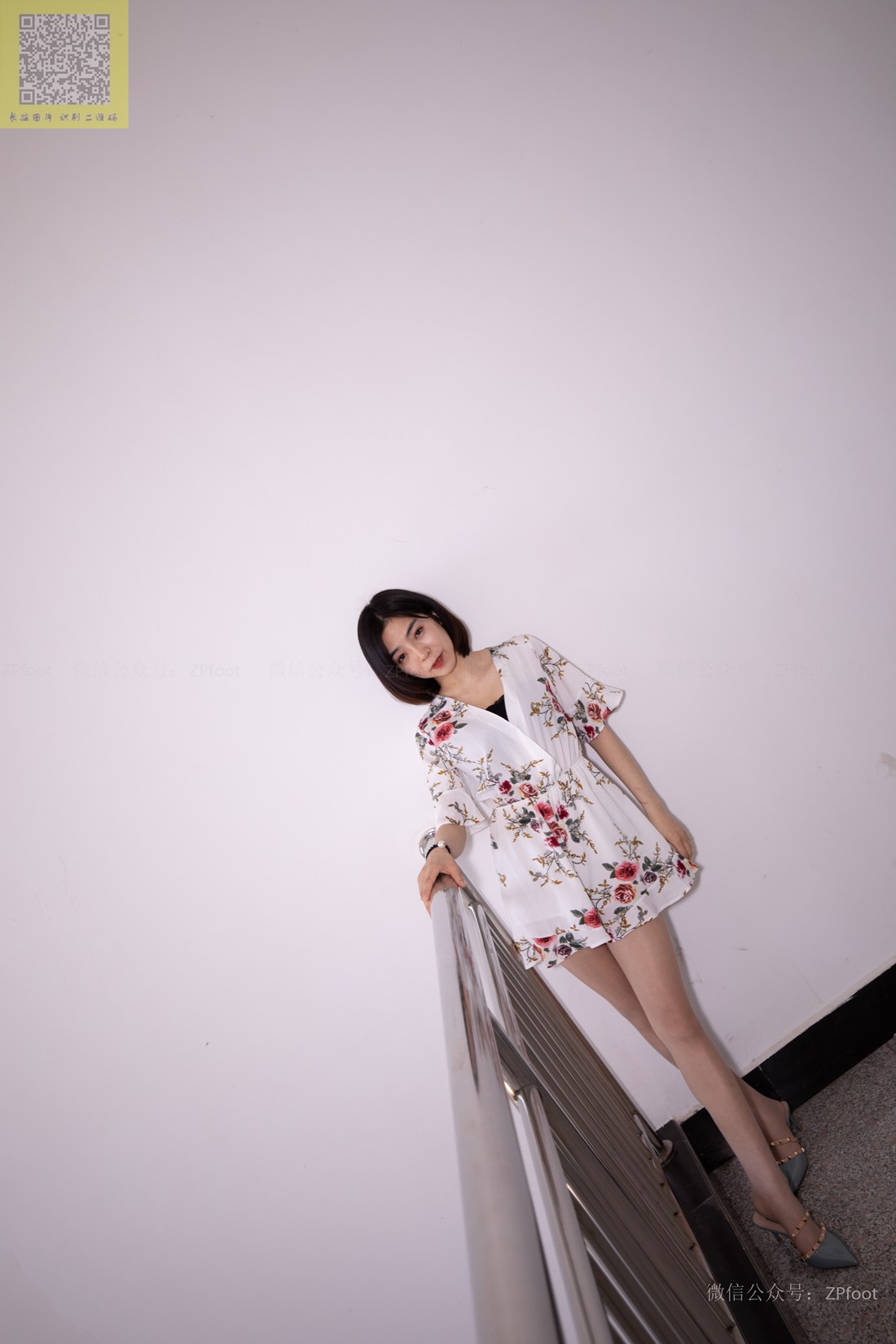 图片[74]-[山茶摄影] No.093 舞蹈小阳阳碎花裙 在线浏览 – 速更版-美库