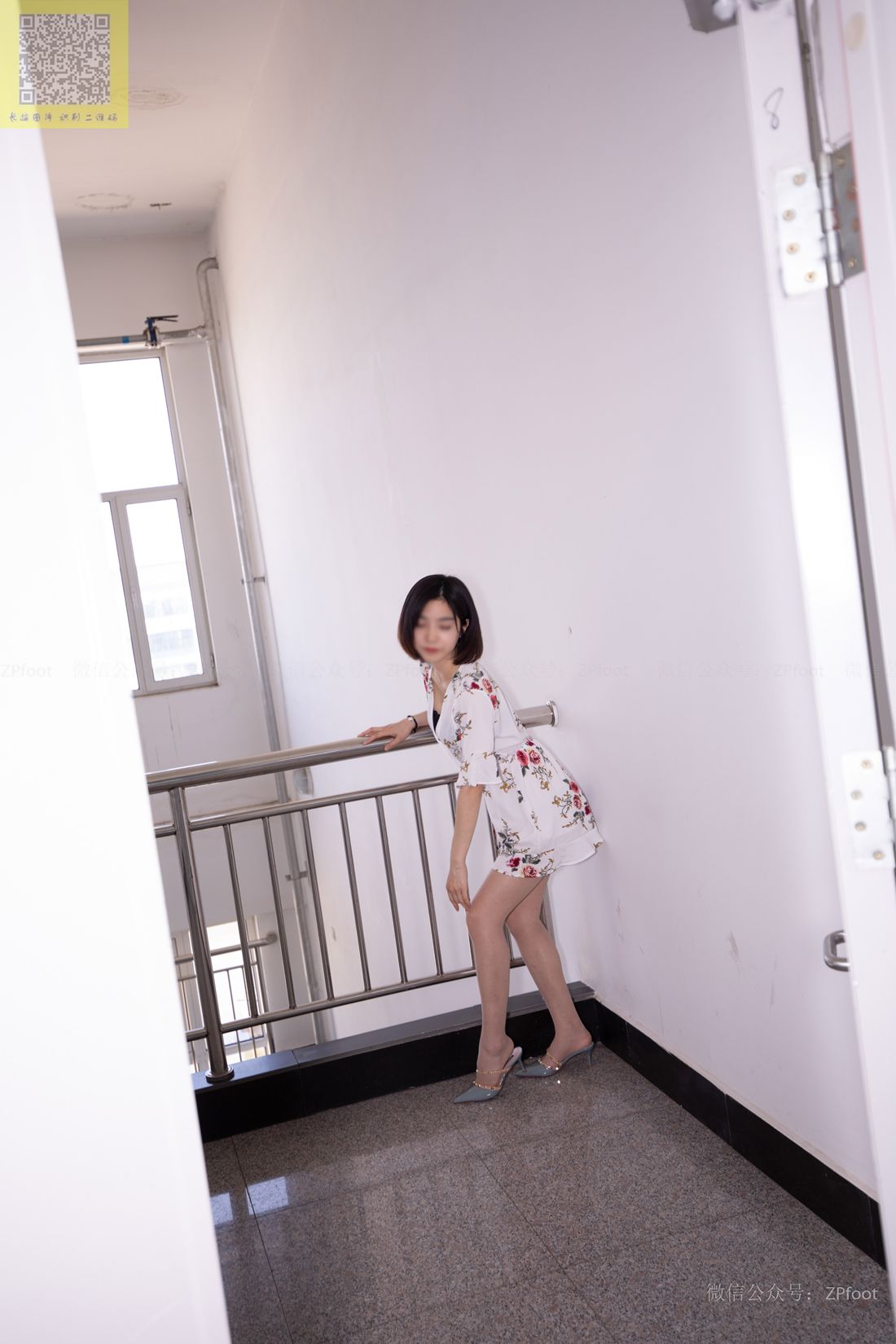 图片[77]-[山茶摄影] No.093 舞蹈小阳阳碎花裙 在线浏览 – 速更版-美库