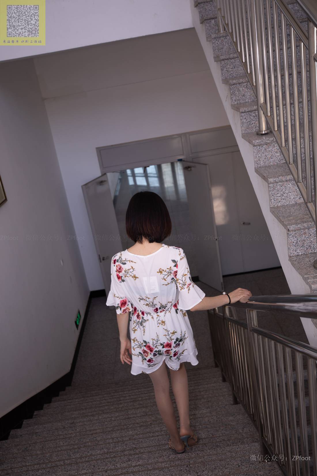 图片[23]-[山茶摄影] No.093 舞蹈小阳阳碎花裙 在线浏览 – 速更版-美库