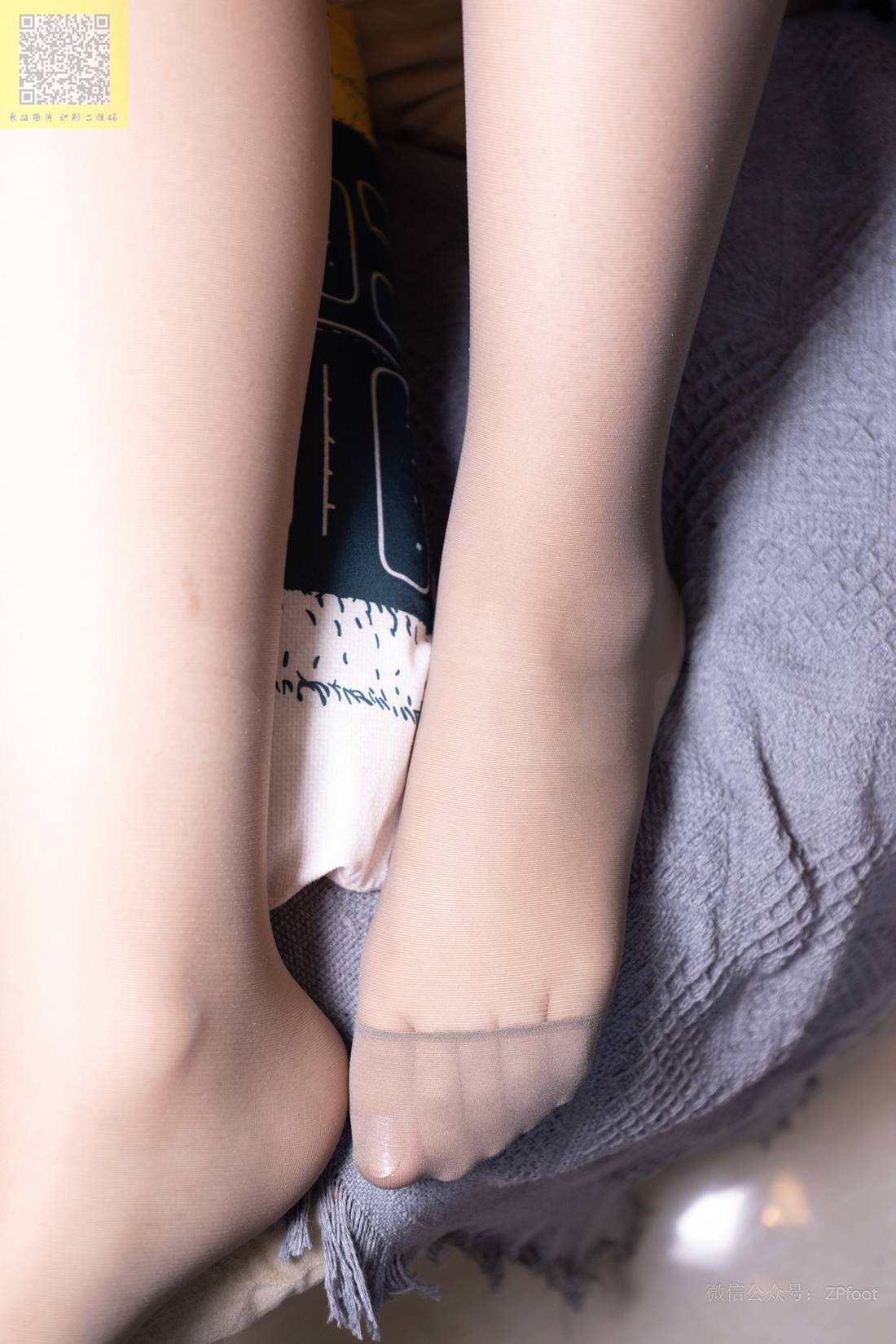 图片[58]-[山茶摄影] No.105 灰丝短裤 在线浏览 – 速更版-美库