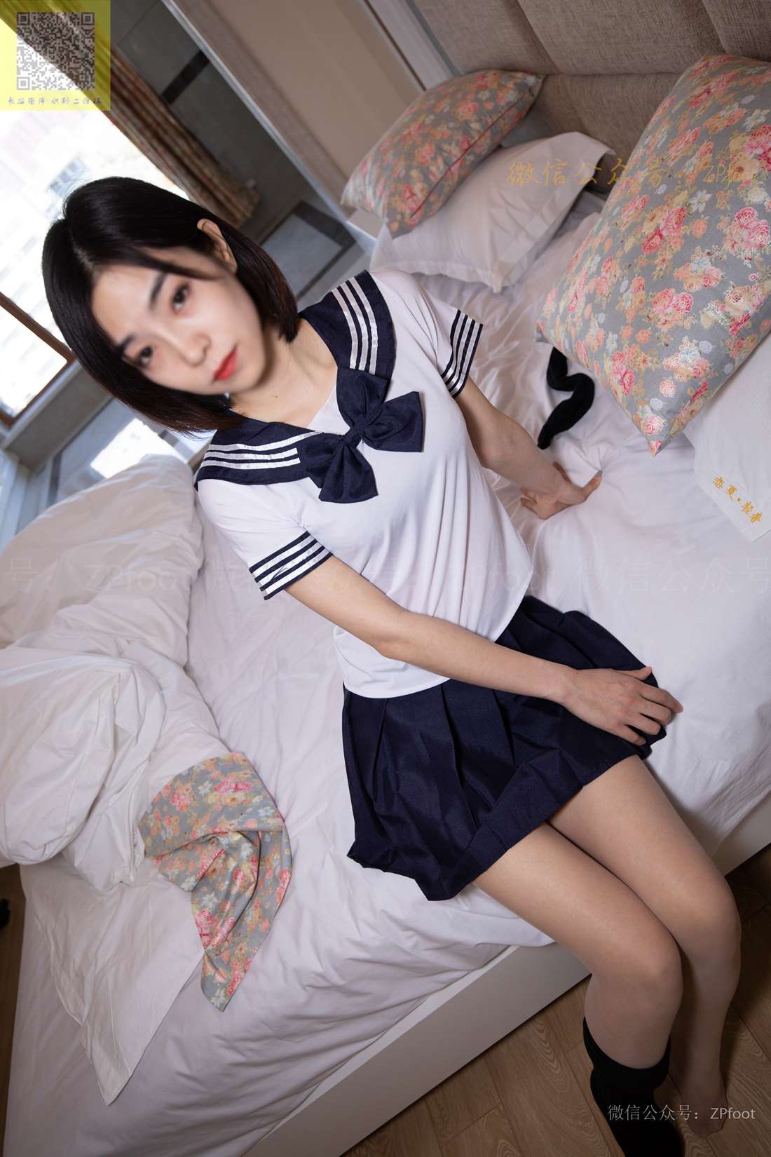 图片[26]-[山茶摄影] NO.118 学妹制服棉袜rosi 在线浏览 – 速更版-美库