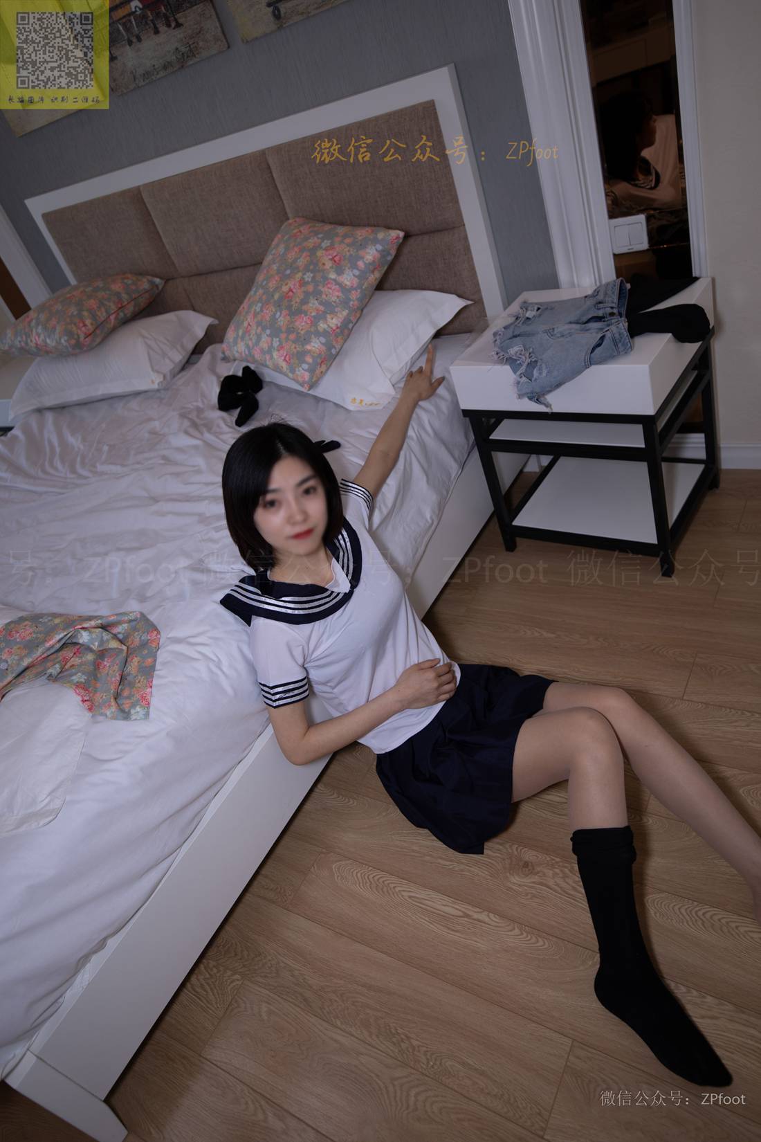 图片[21]-[山茶摄影] NO.118 学妹制服棉袜rosi 在线浏览 – 速更版-美库