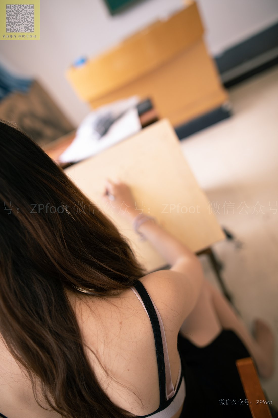 图片[61]-[山茶摄影] NO.138 小雅露背裙 在线浏览 – 速更版-美库