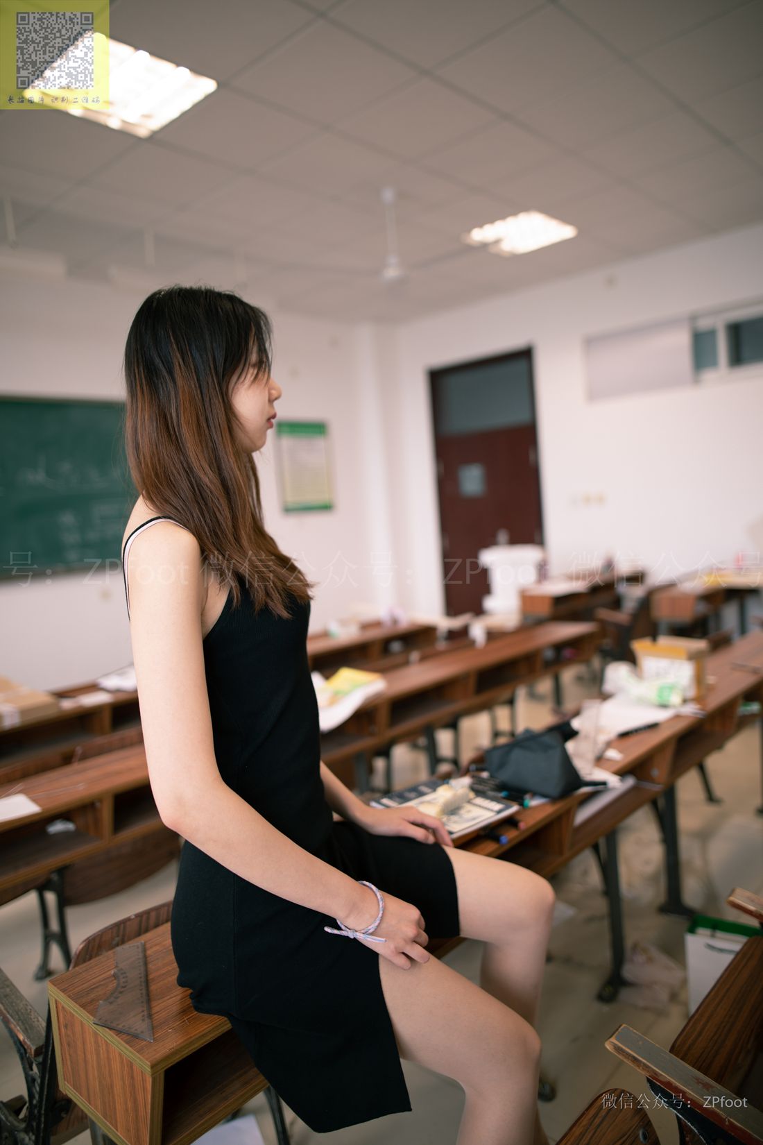 图片[22]-[山茶摄影] NO.138 小雅露背裙 在线浏览 – 速更版-美库