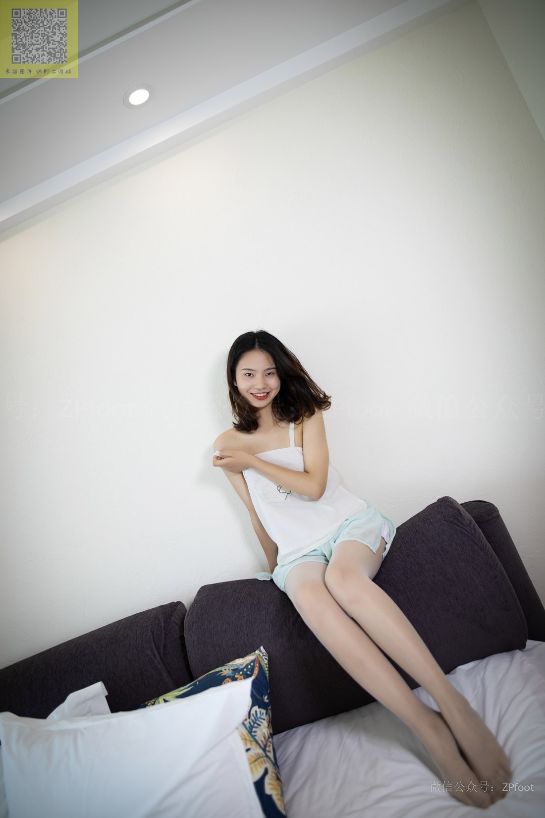 图片[25]-[山茶摄影] NO.143 汉服白丝 在线浏览 – 速更版-美库