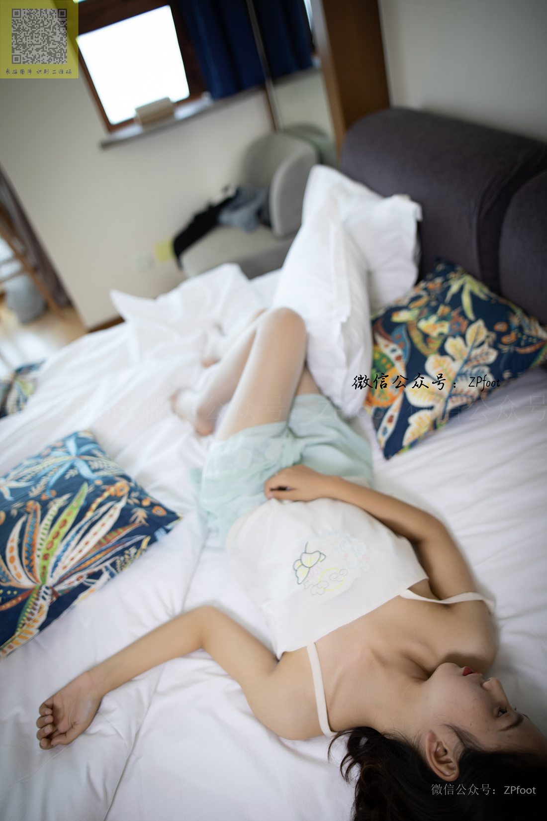 图片[57]-[山茶摄影] NO.143 汉服白丝 在线浏览 – 速更版-美库