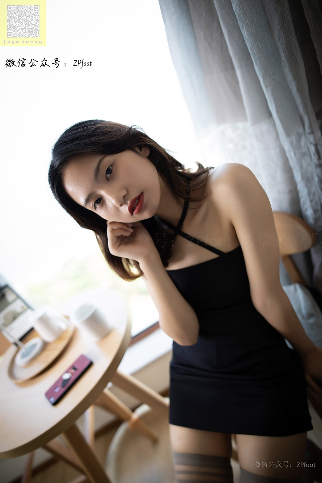 图片[18]-[山茶摄影] NO.146 婷婷筒袜 在线浏览 – 速更版-美库