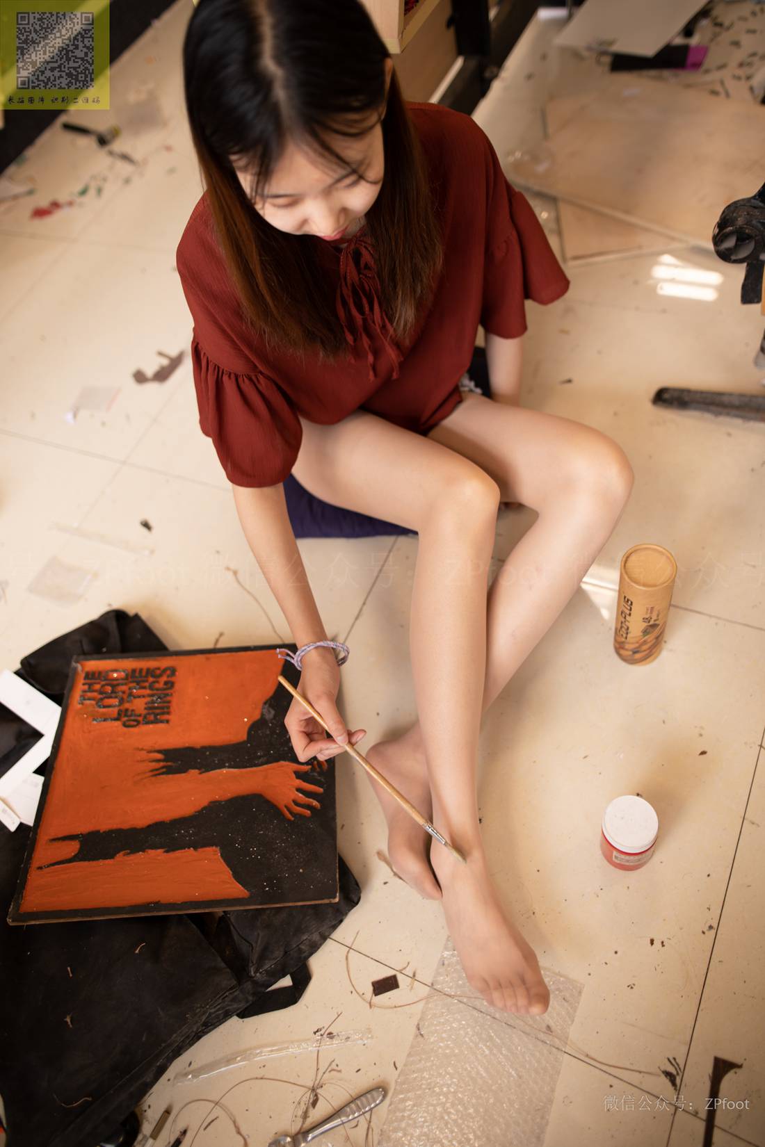 图片[40]-[山茶摄影] NO.153 美术生系列2 在线浏览 – 速更版-美库