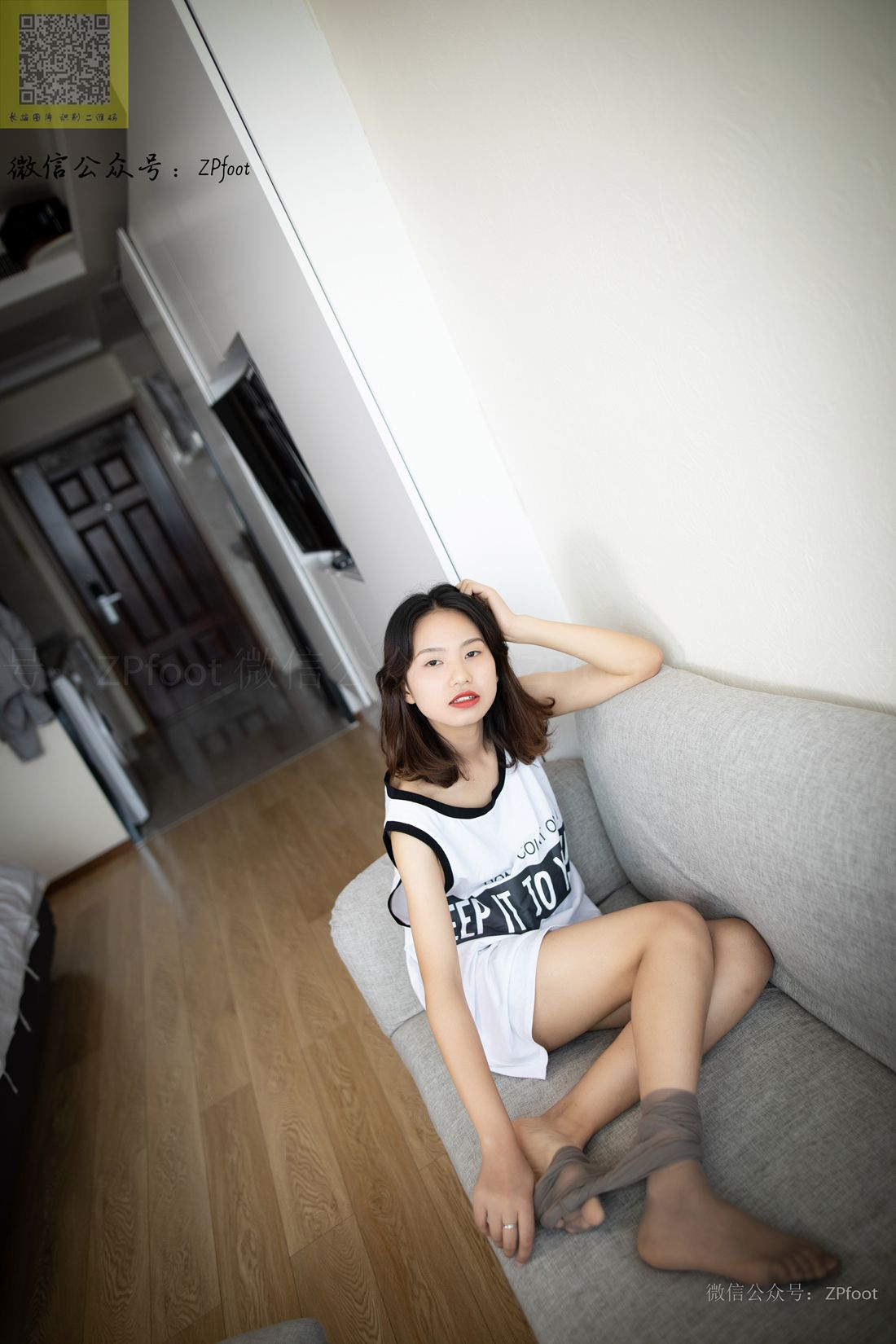 图片[56]-[山茶摄影] NO.151 婷婷灰丝 在线浏览 – 速更版-美库