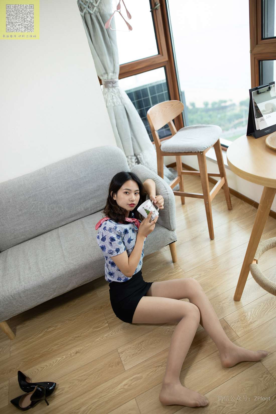 图片[38]-[山茶摄影] NO.155 婷婷制服丝袜 在线浏览 – 速更版-美库