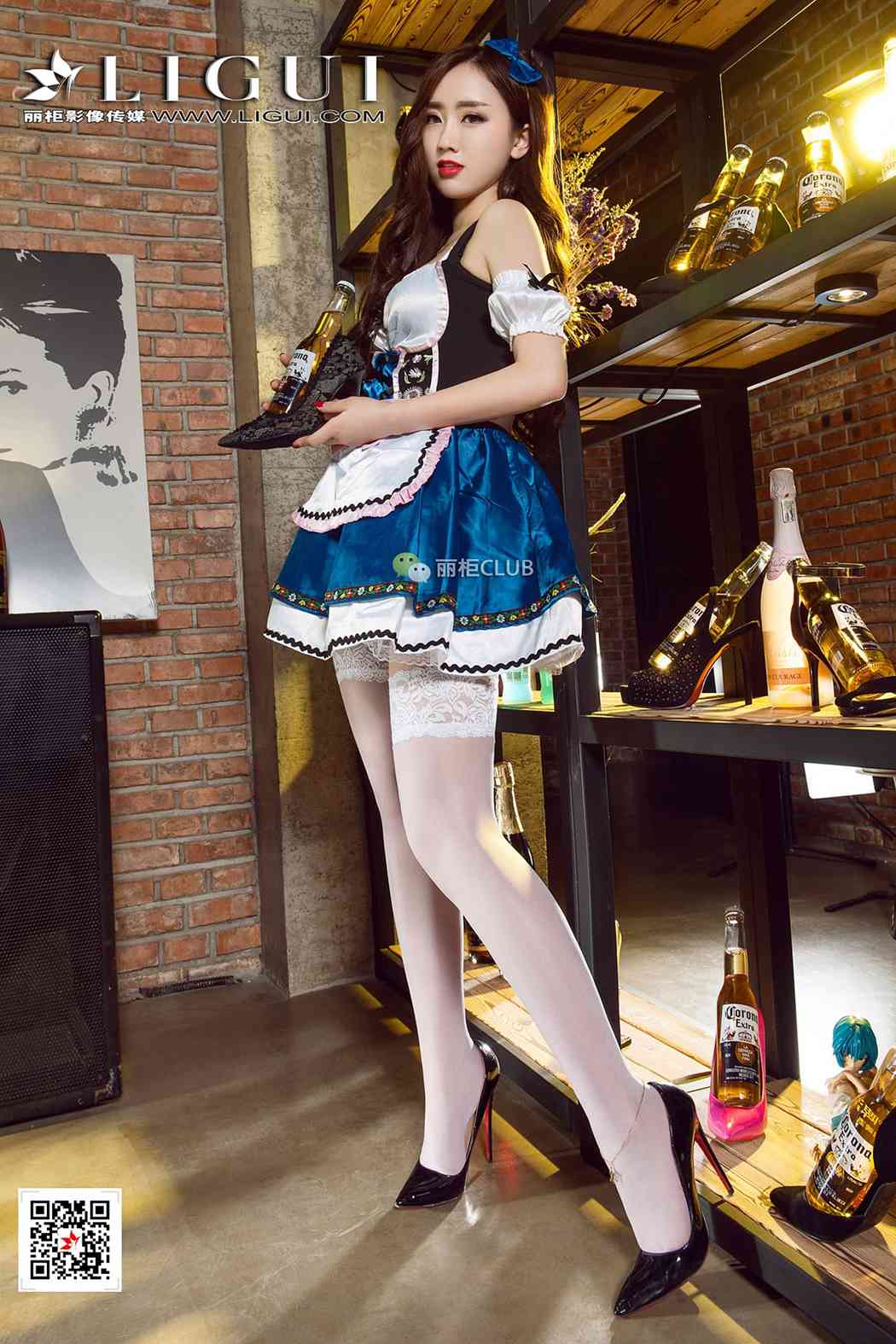 图片[25]-[Ligui丽柜] 2017.12.11 网络丽人 Model 然然 在线浏览 – 速更版-美库