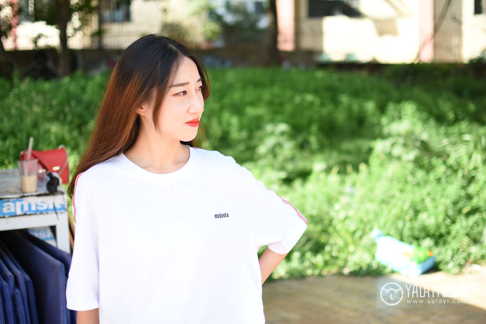 图片[7]-[YALAYI雅拉伊] 2018.10.25 No.013 阳光下的裸腿单车 木晓雨 在线浏览 – 速更版-美库