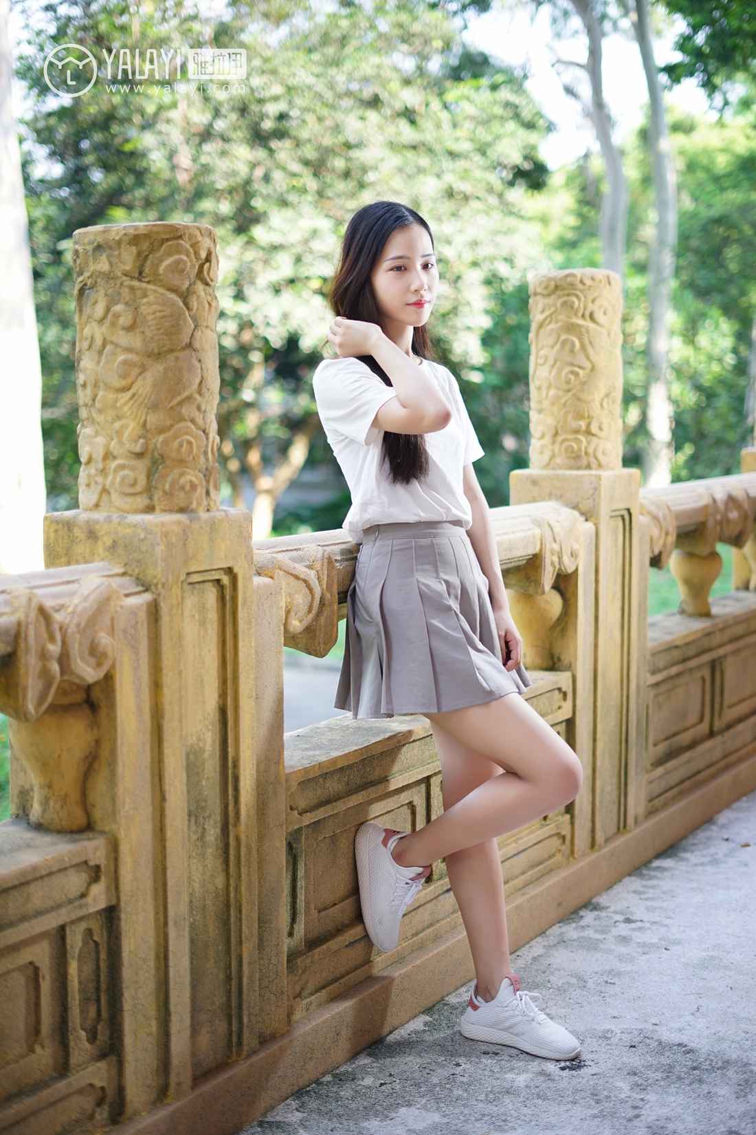 图片[41]-[YALAYI雅拉伊] 2019.01.01 No.027 校园邂逅 卡柔 在线浏览 – 速更版-美库