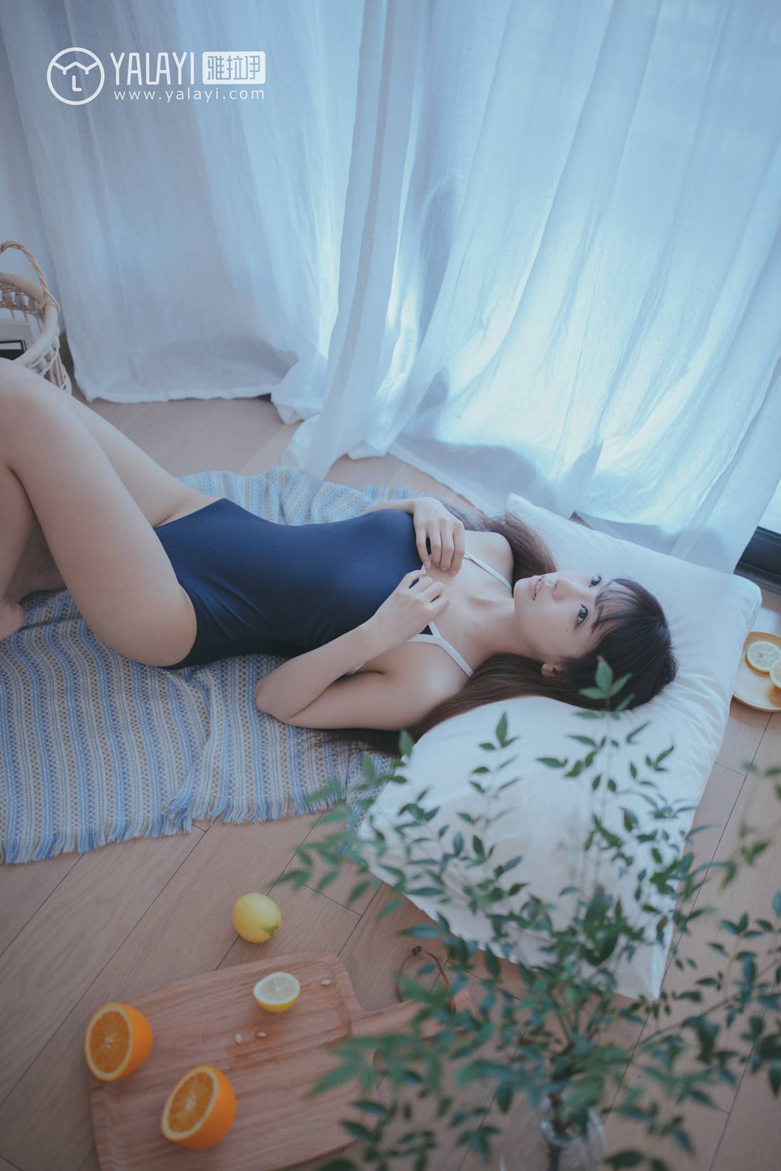 图片[22]-[YALAYI雅拉伊] 2019.01.28 No.068 蓝帘幽梦 水花儿 在线浏览 – 速更版-美库