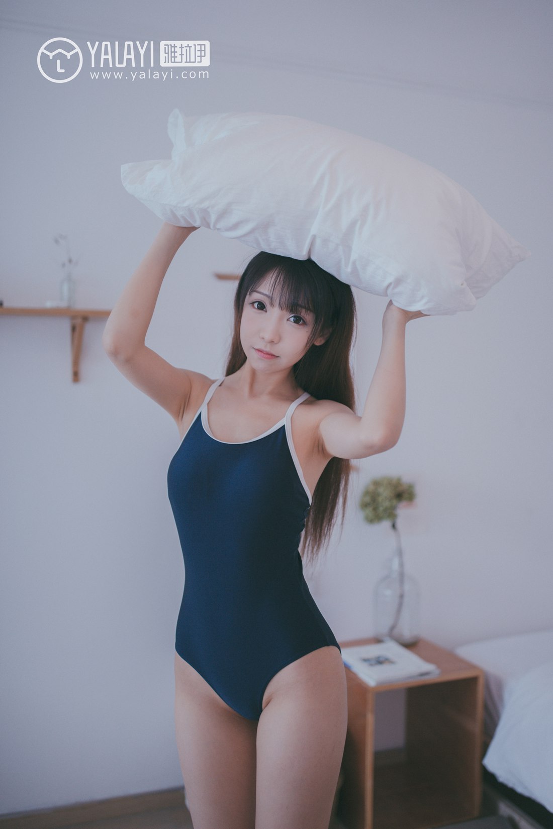 图片[57]-[YALAYI雅拉伊] 2019.01.28 No.068 蓝帘幽梦 水花儿 在线浏览 – 速更版-美库