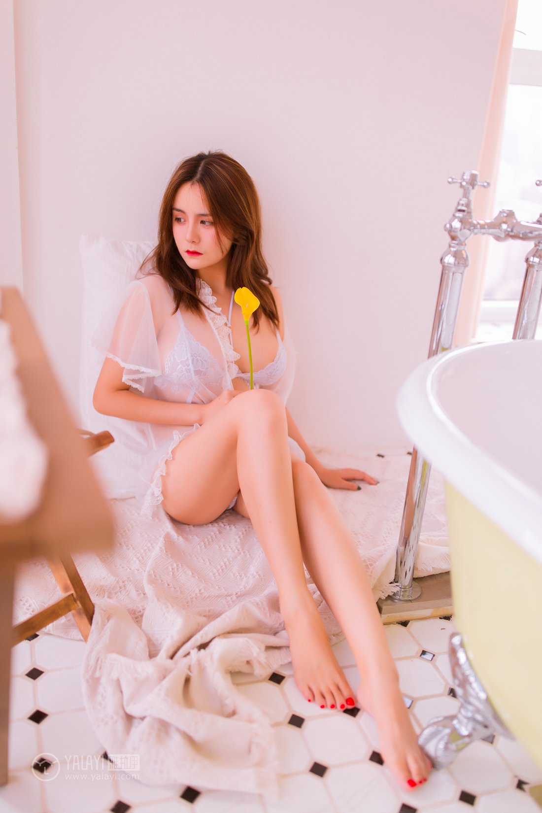 图片[8]-[YALAYI雅拉伊] 2019.03.29 No.094 花房姑娘 热莎莎 在线浏览 – 速更版-美库