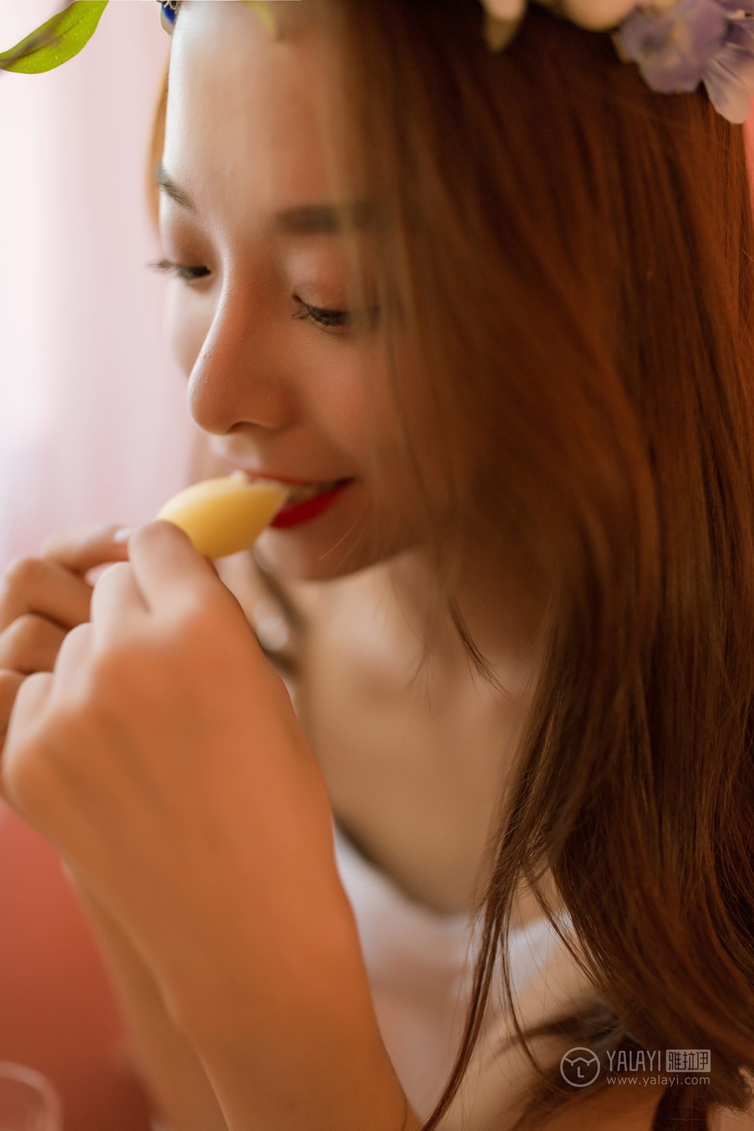 图片[58]-[YALAYI雅拉伊] 2019.03.27 No.099 粉色系少女私房 倩微微 在线浏览 – 速更版-美库