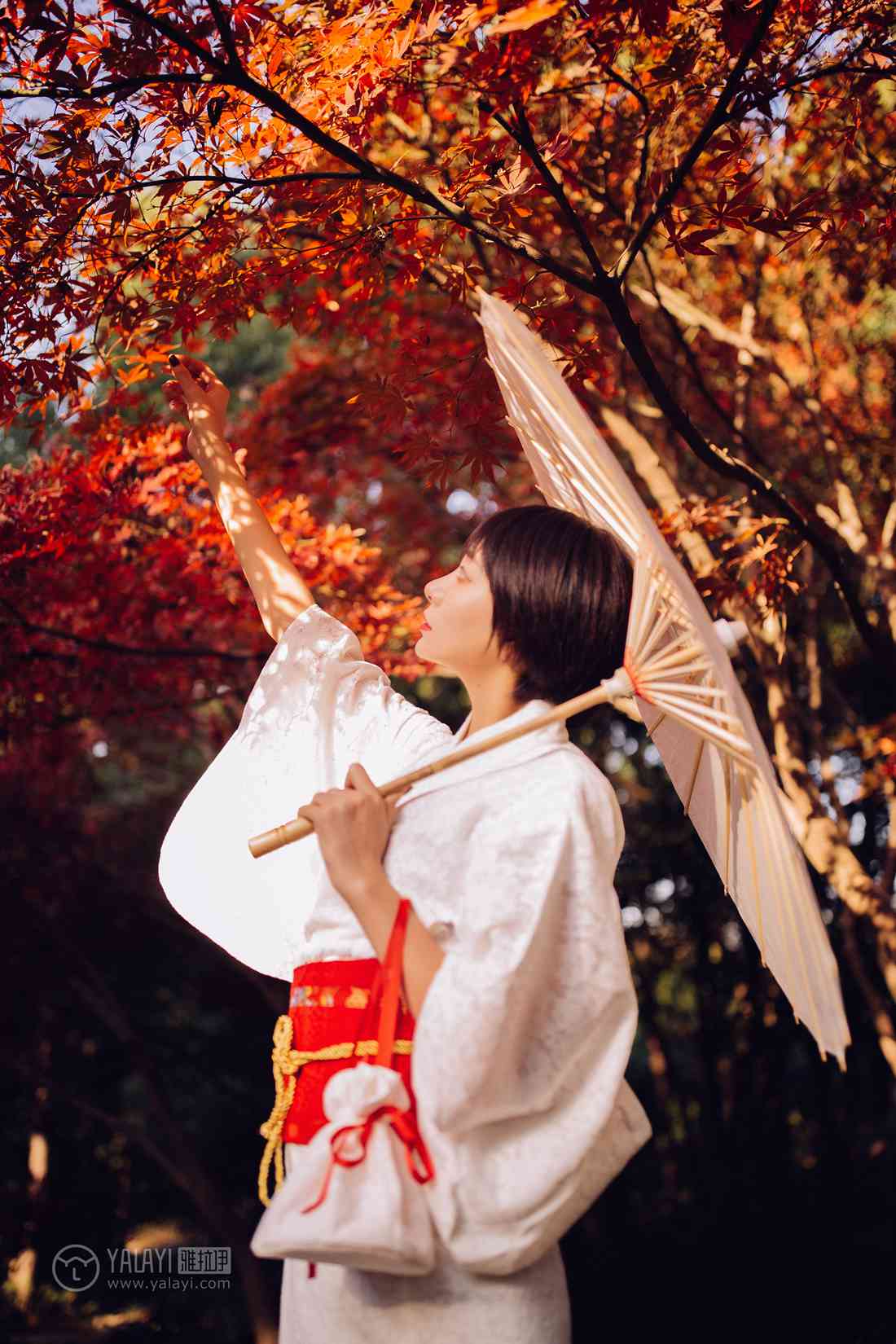 图片[44]-[YALAYI雅拉伊] 2018.12.04 No.136 夕阳下的和风少女 静静 在线浏览 – 速更版-美库