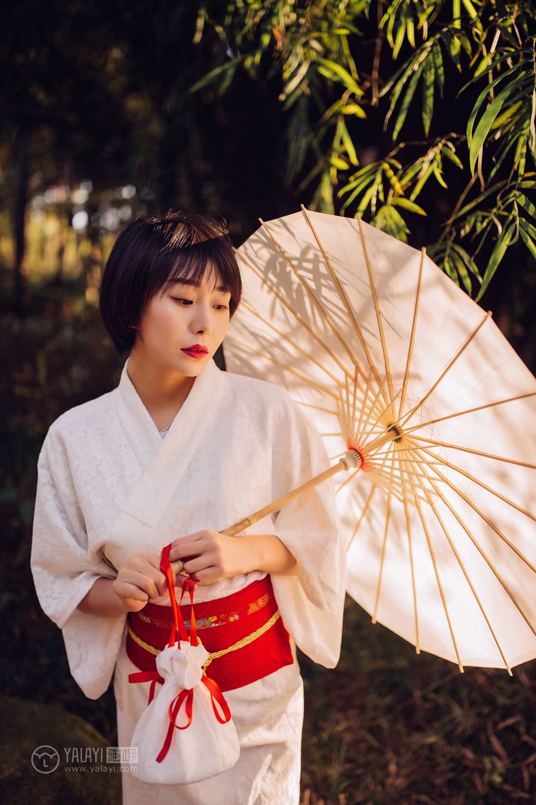 图片[8]-[YALAYI雅拉伊] 2018.12.04 No.136 夕阳下的和风少女 静静 在线浏览 – 速更版-美库