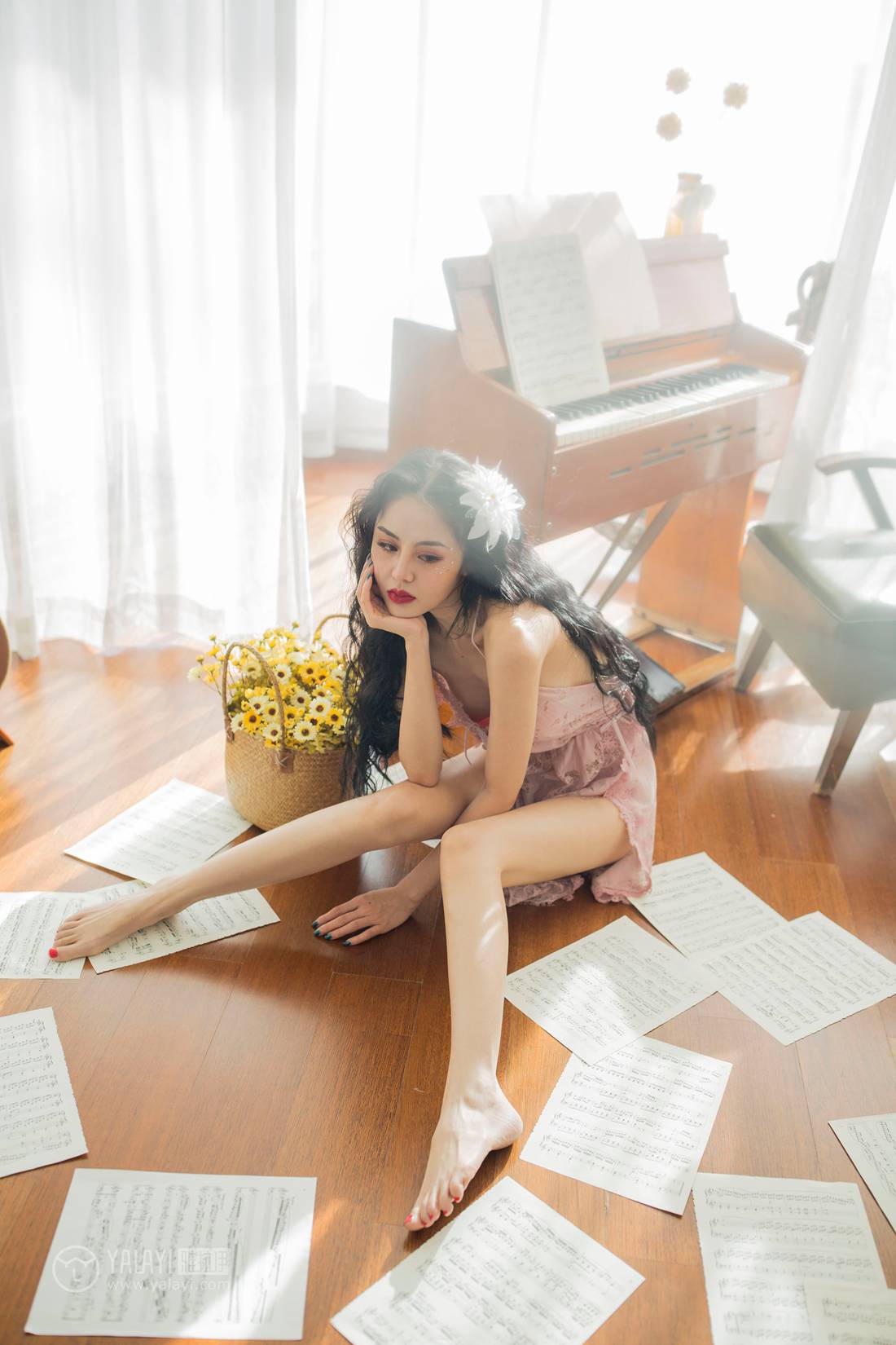 图片[39]-[YALAYI雅拉伊] 2018.12.24 No.150 橘色的暖阳花 凉儿 在线浏览 – 速更版-美库