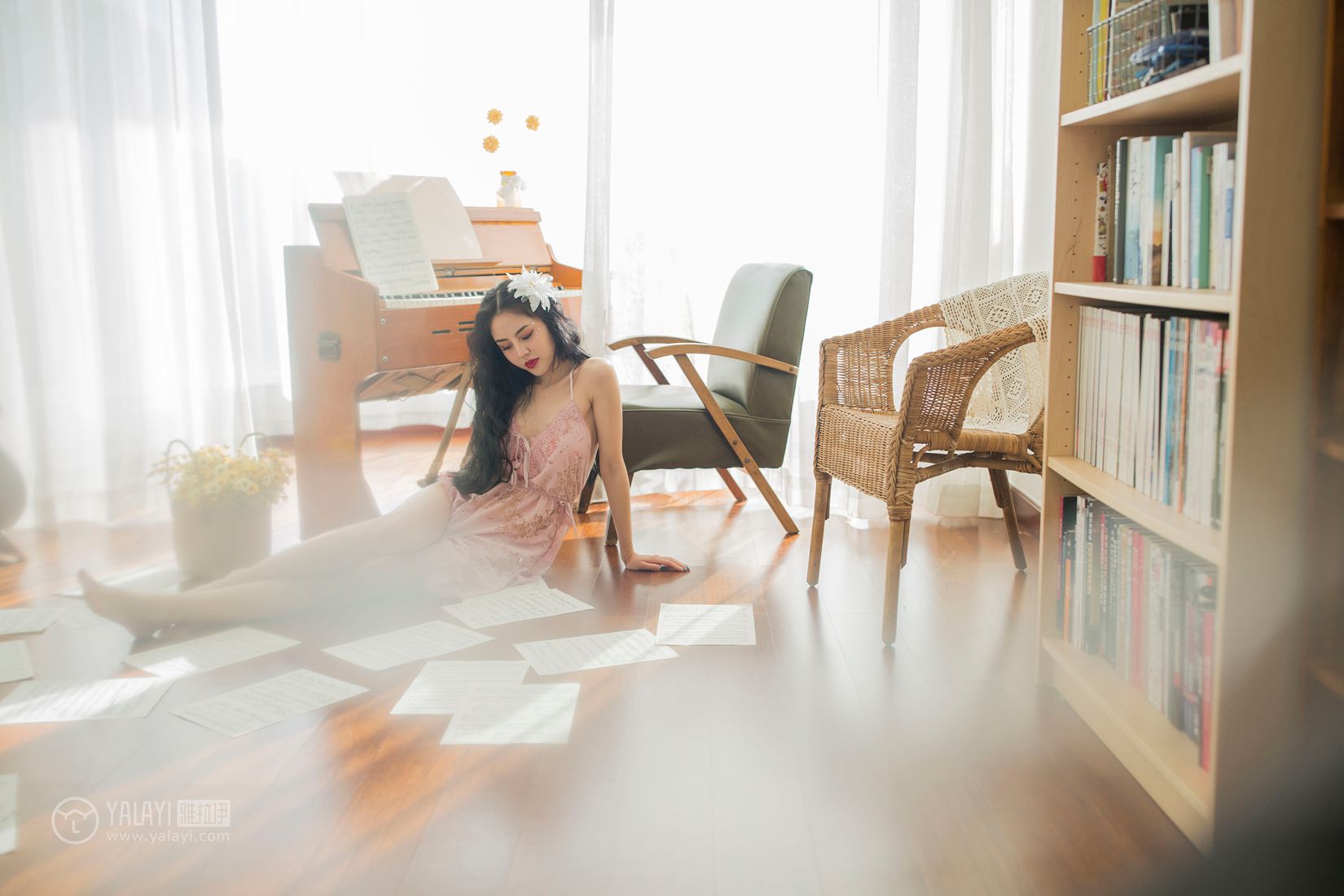 图片[9]-[YALAYI雅拉伊] 2018.12.24 No.150 橘色的暖阳花 凉儿 在线浏览 – 速更版-美库