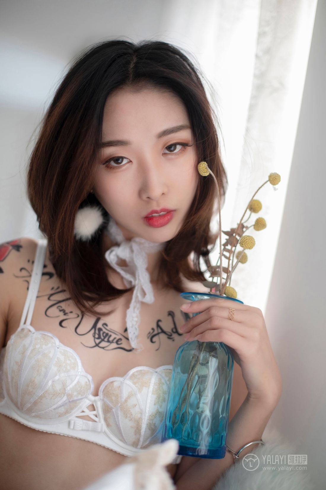 图片[30]-[YALAYI雅拉伊] 2019.02.17 No.188 蕾丝浅笑 佳佳 在线浏览 – 速更版-美库