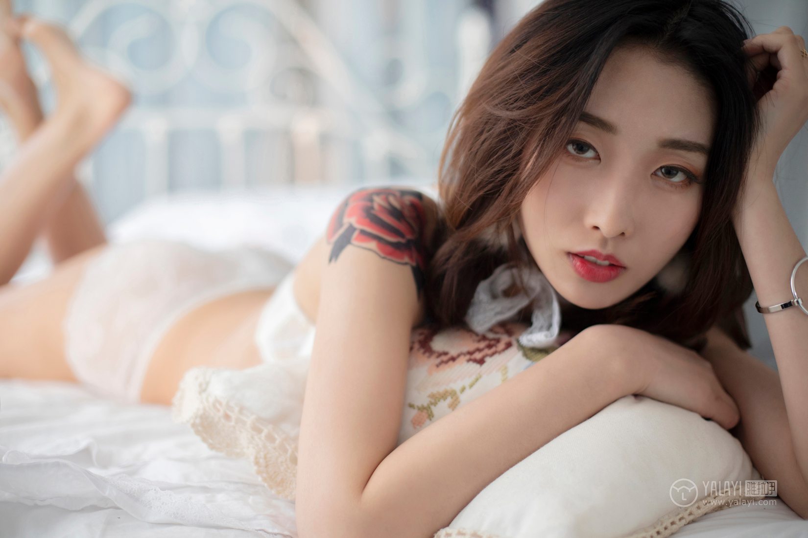 图片[7]-[YALAYI雅拉伊] 2019.02.17 No.188 蕾丝浅笑 佳佳 在线浏览 – 速更版-美库