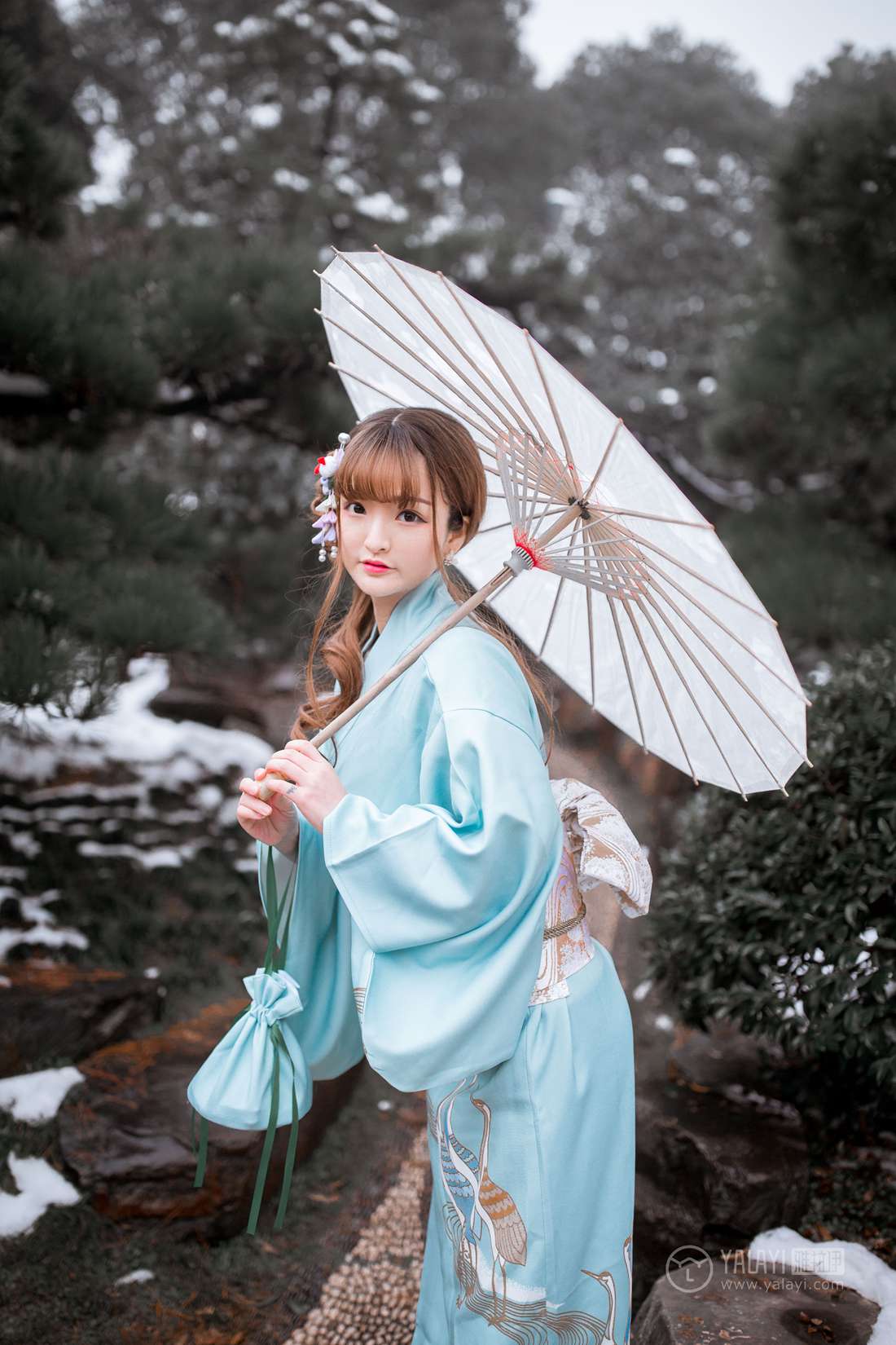 图片[29]-[YALAYI雅拉伊] 2019.02.22 No.192 赏雪 团团 在线浏览 – 速更版-美库